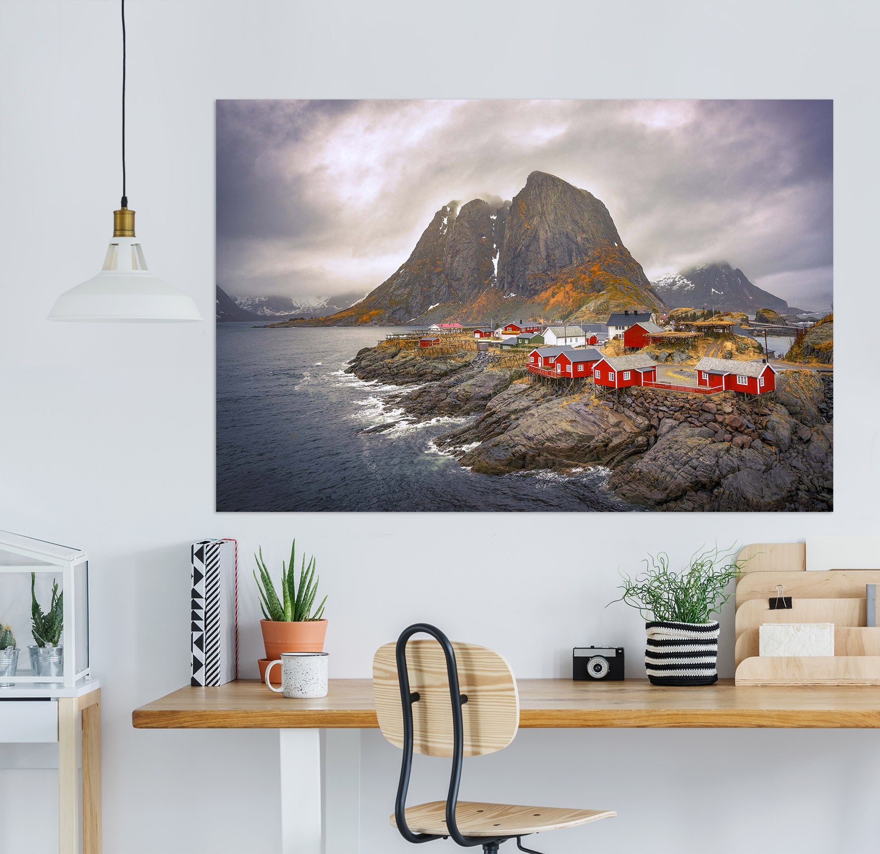 3D Valley House 103 Marco Carmassi Wall Sticker