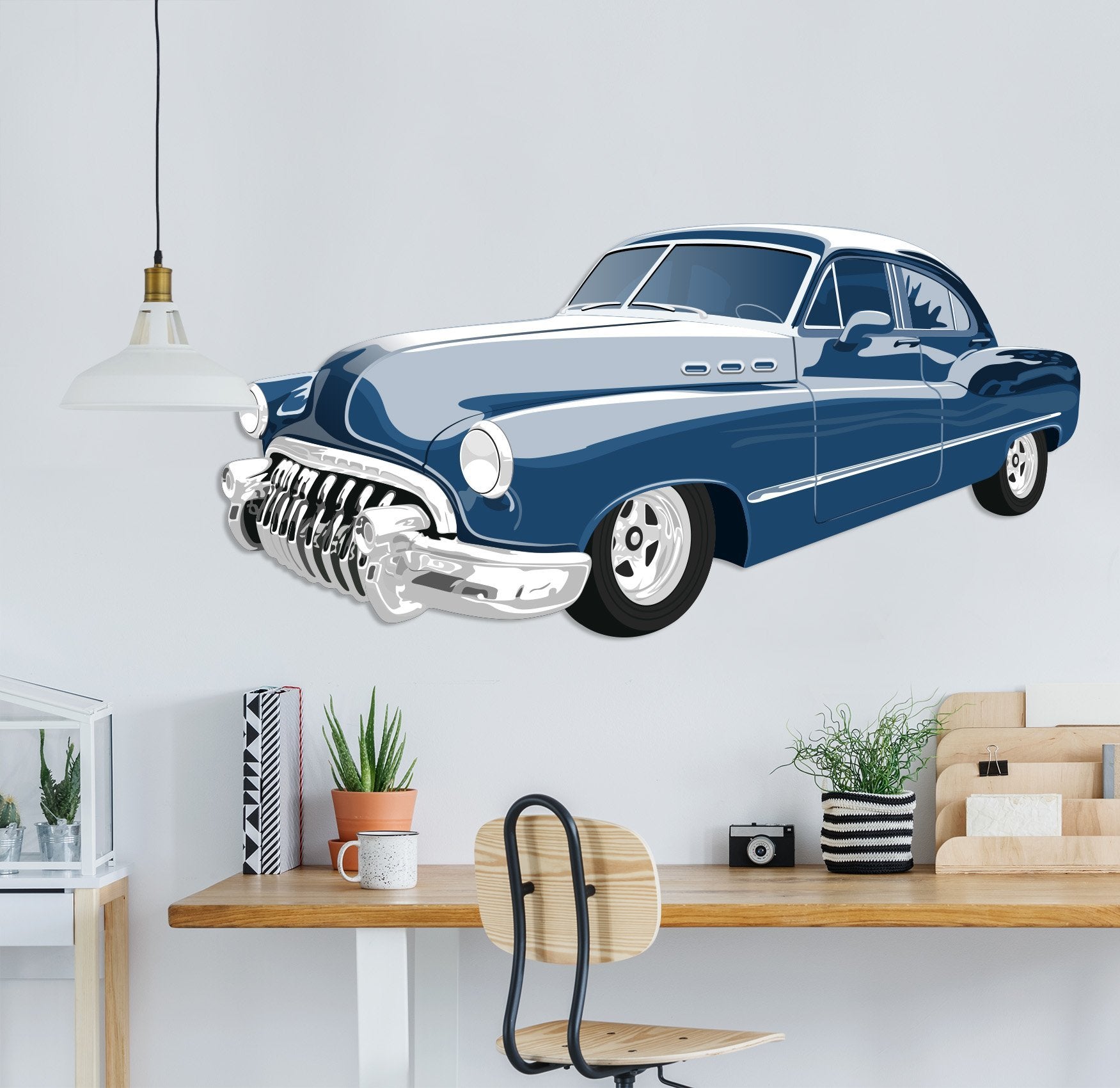 3D Black Classic Car 255 Vehicles Wallpaper AJ Wallpaper 