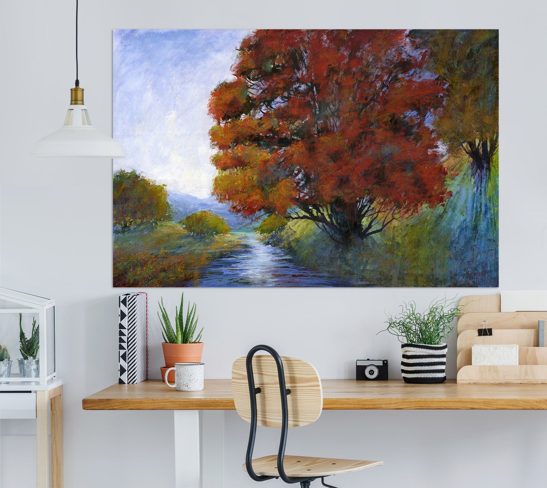 3D Forest River 11 Michael Tienhaara Wall Sticker