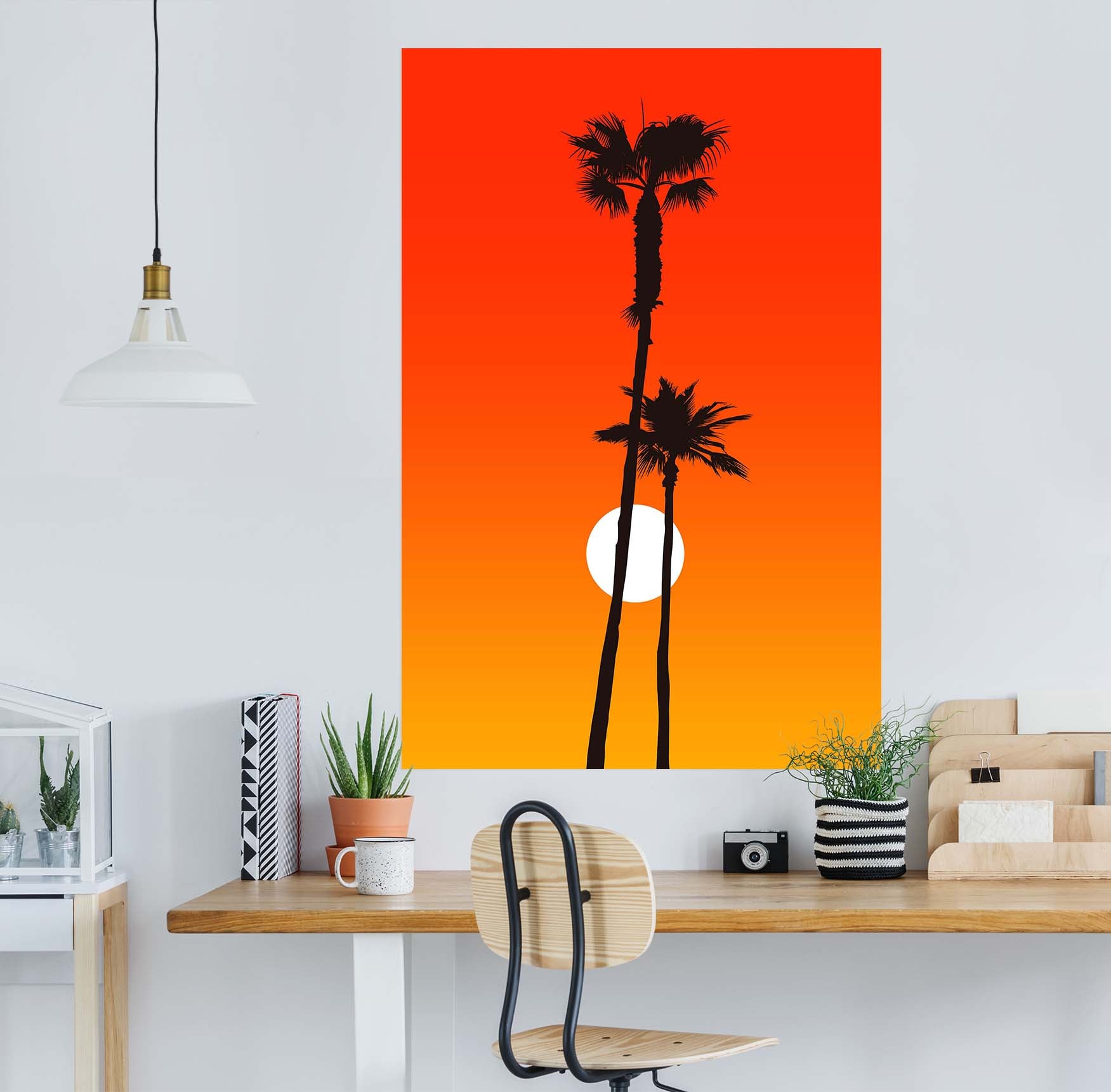 3D Beautiful Dusk 194 Boris Draschoff Wall Sticker