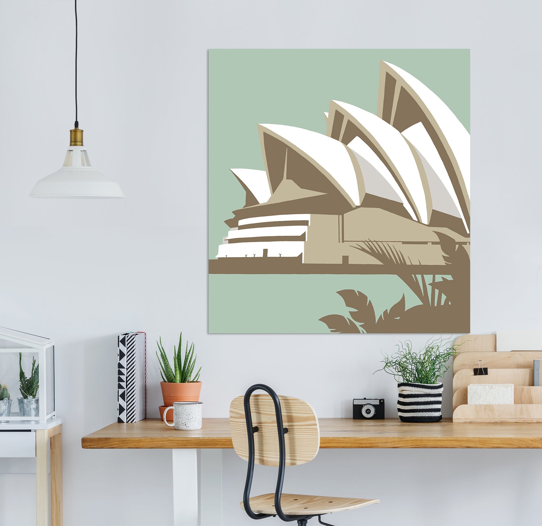 3D Sydney Opera House 074 Steve Read Wall Sticker