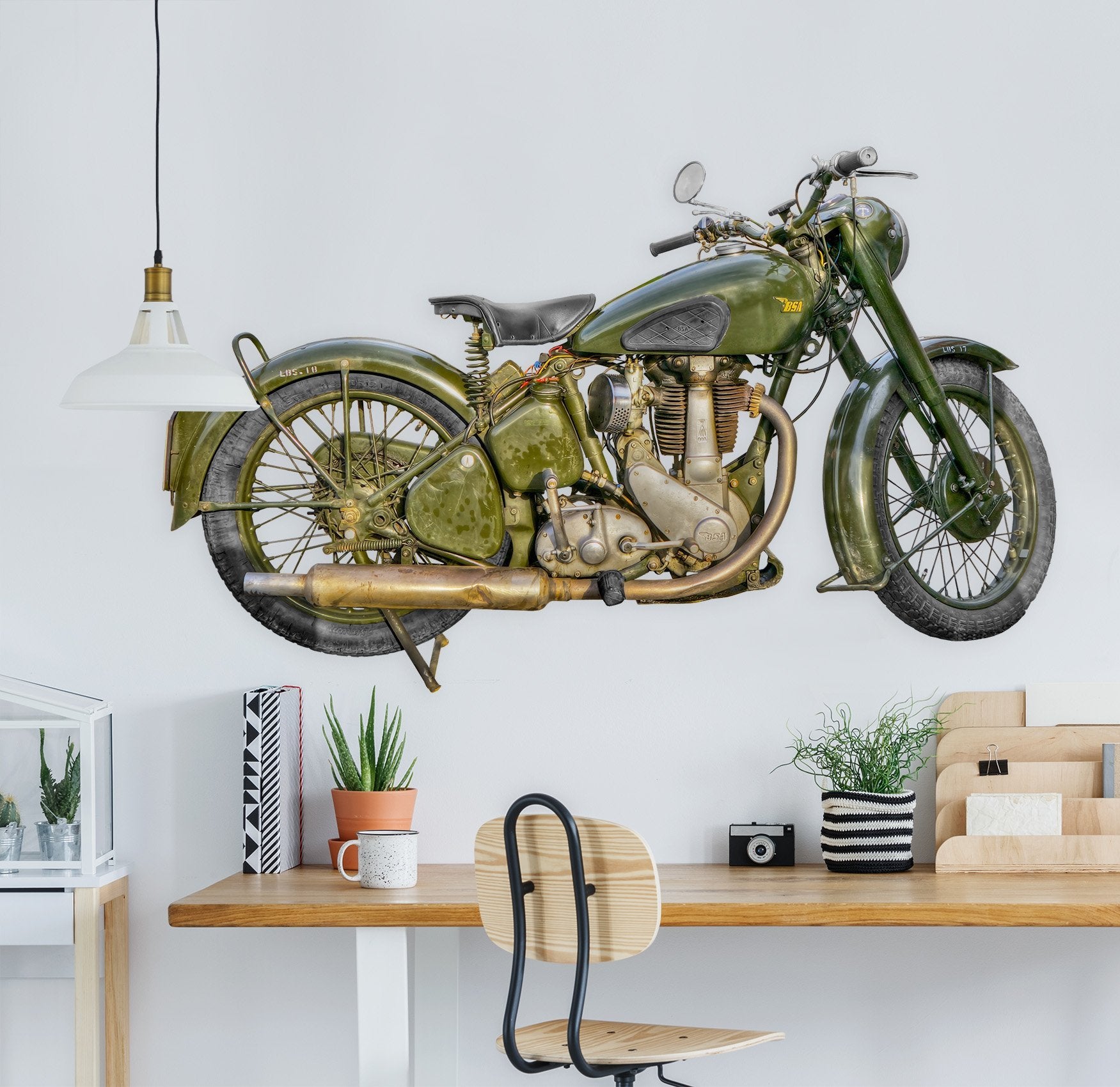 3D BSA 0133 Vehicles Wallpaper AJ Wallpaper 