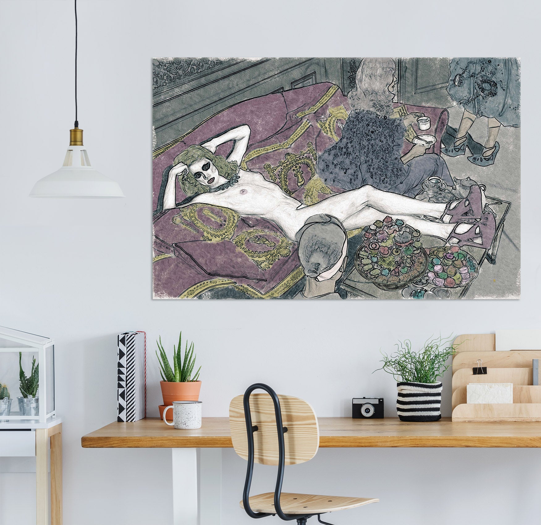 3D Garden Girl 015 Marco Cavazzana Wall Sticker