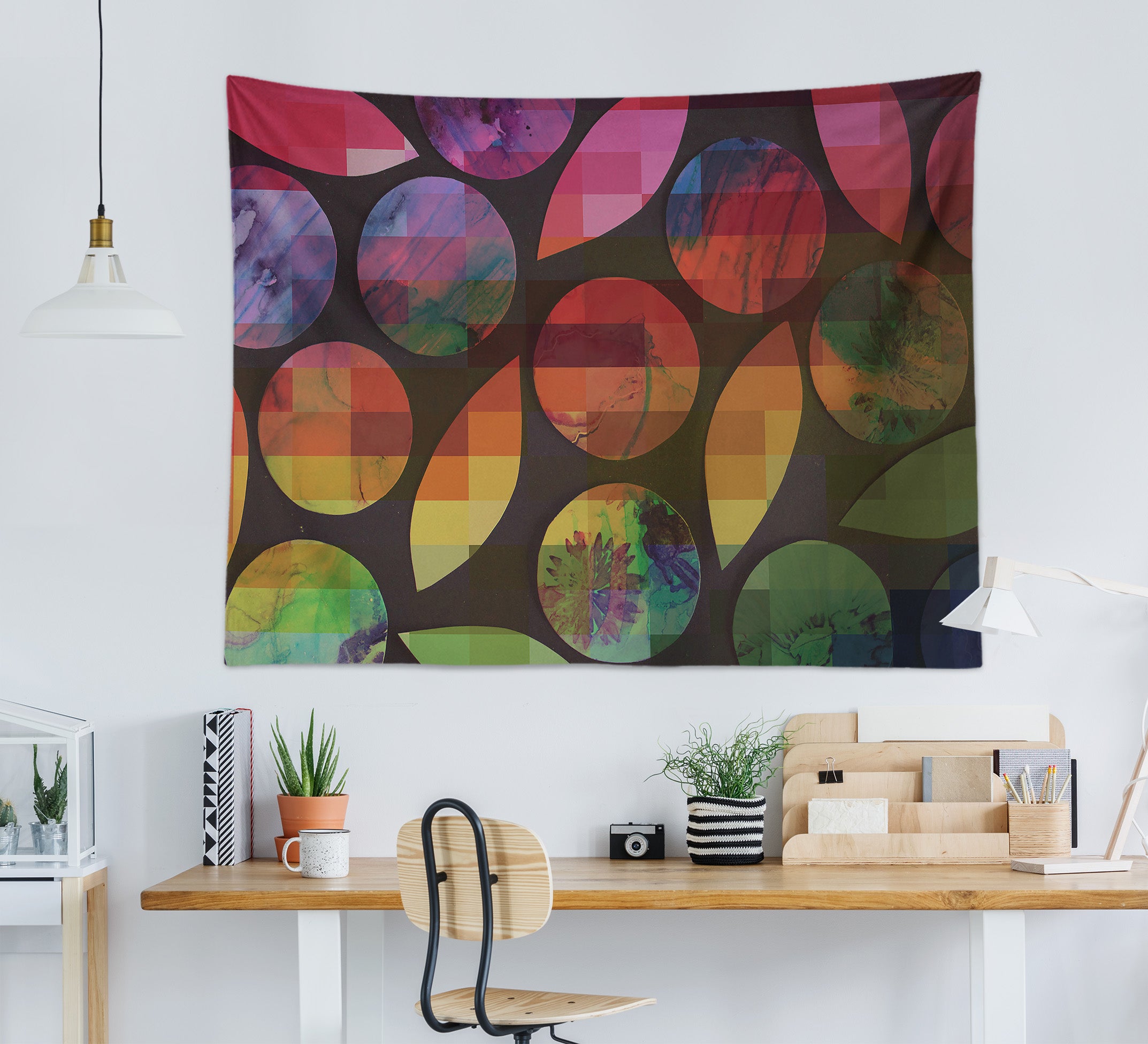 3D Leaf Shape 932 Shandra Smith Tapestry Hanging Cloth Hang