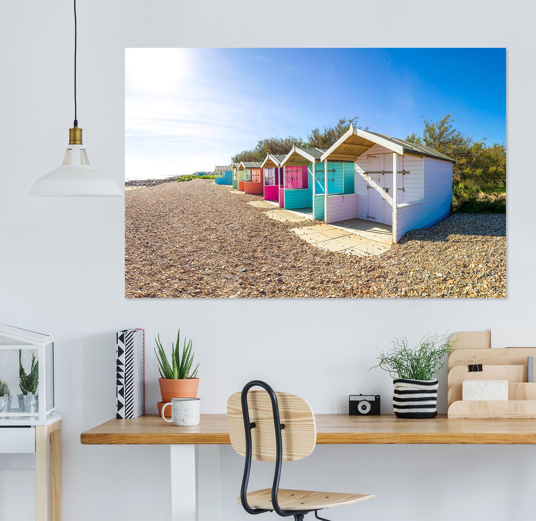 3D Desert Hut 034 Assaf Frank Wall Sticker