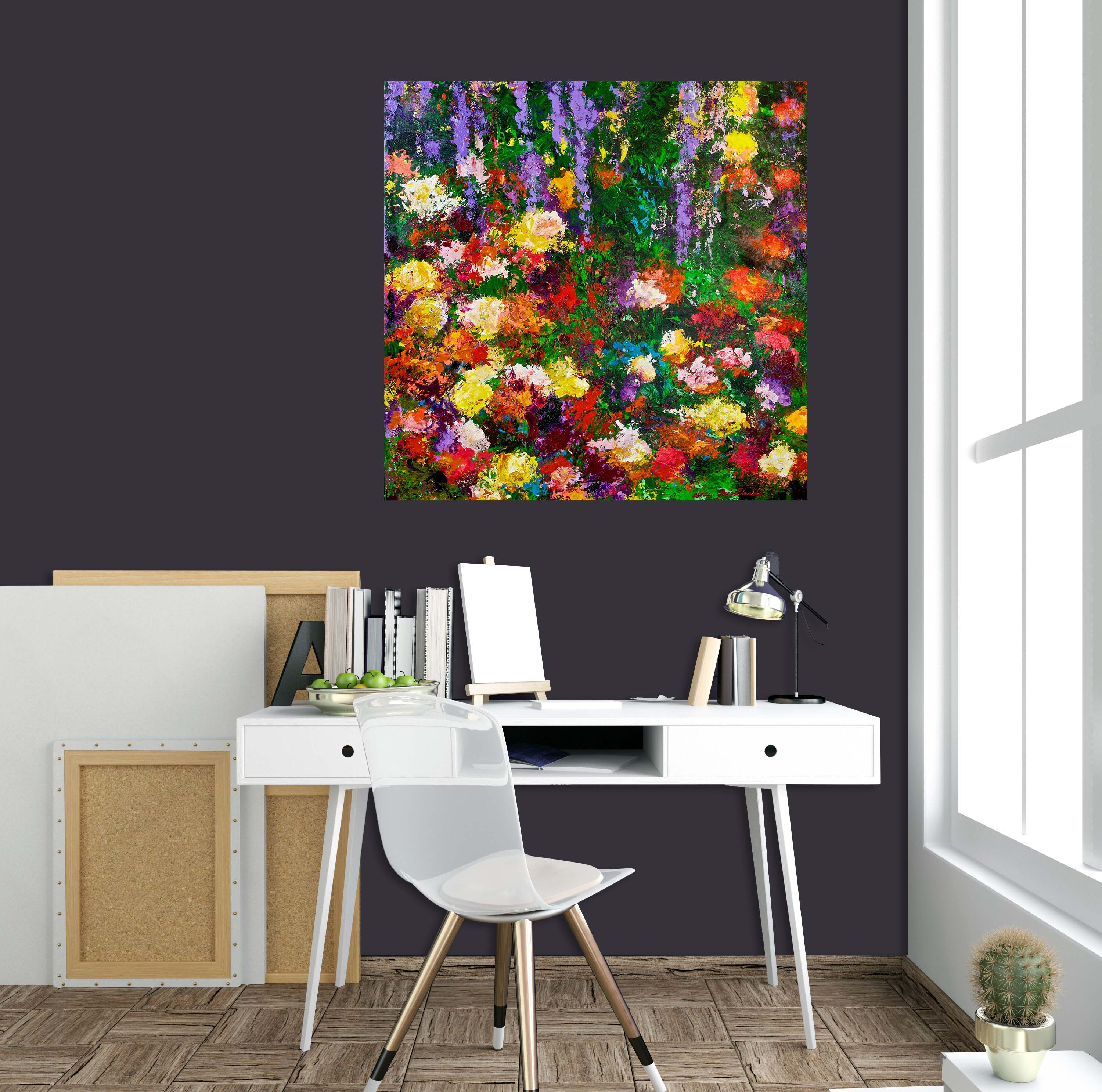 3D Flowers In Bloom 205 Allan P. Friedlander Wall Sticker