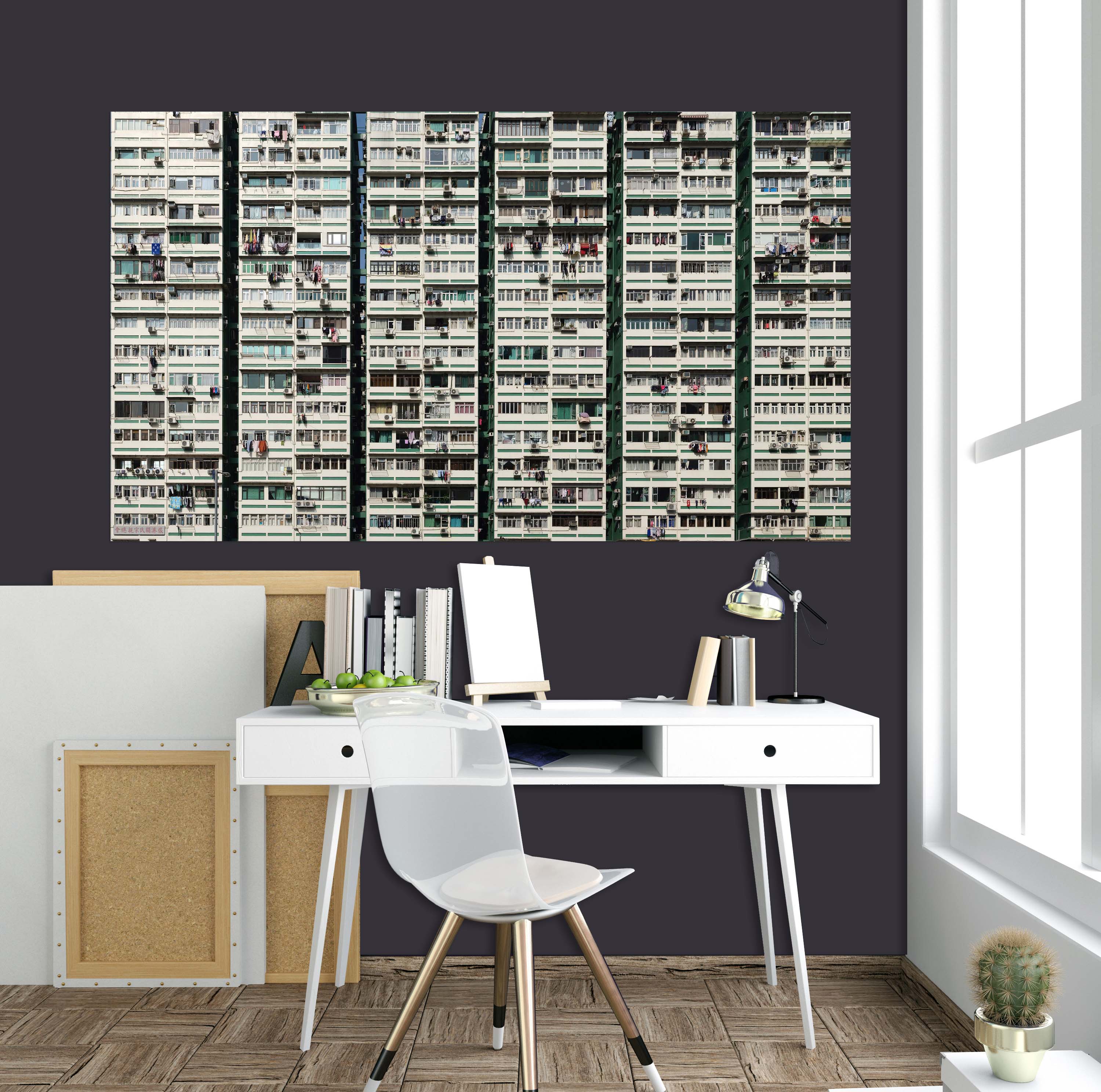 3D Tall Building 155 Marco Carmassi Wall Sticker