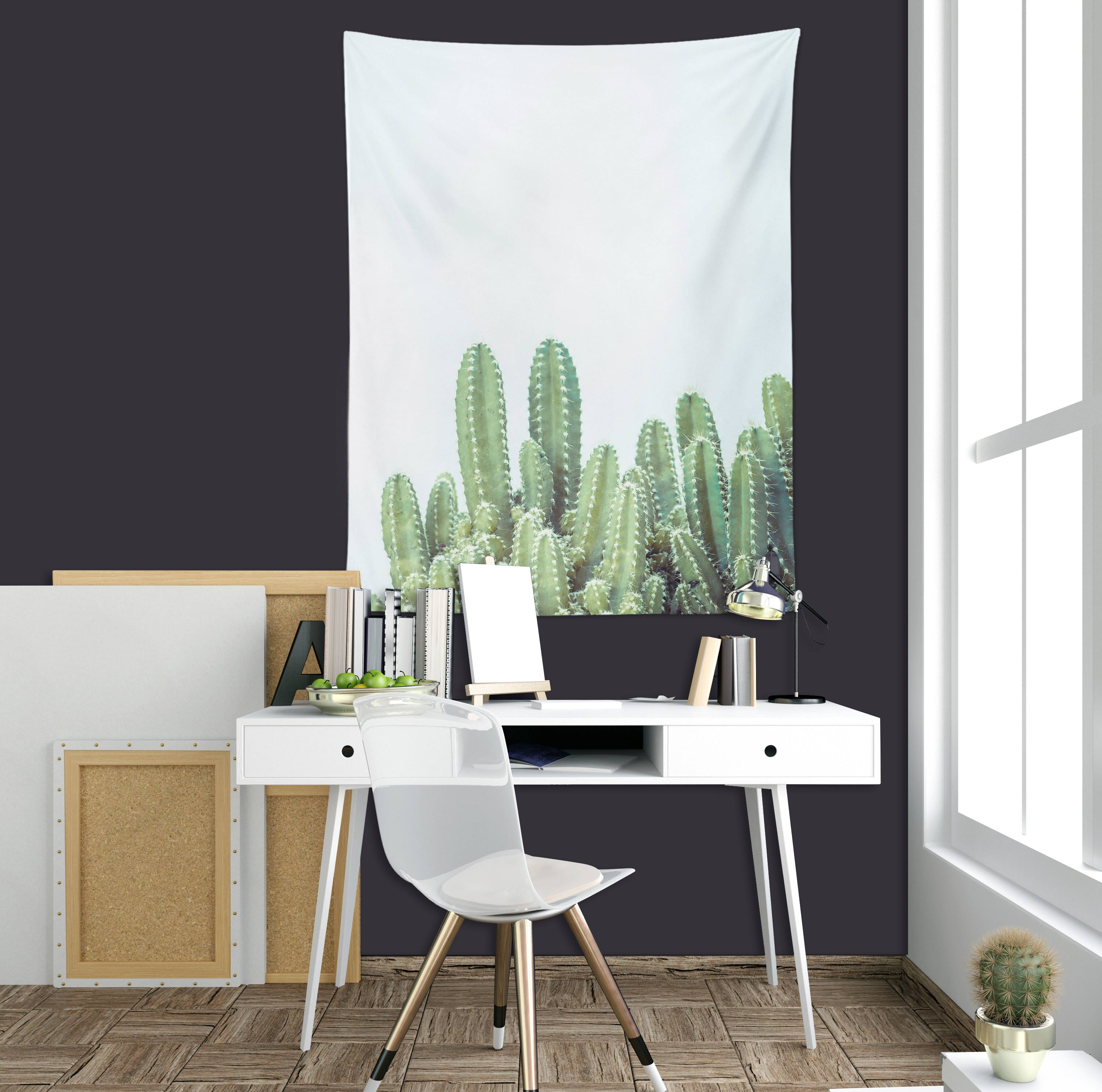 3D Cactus 112193 Assaf Frank Tapestry Hanging Cloth Hang