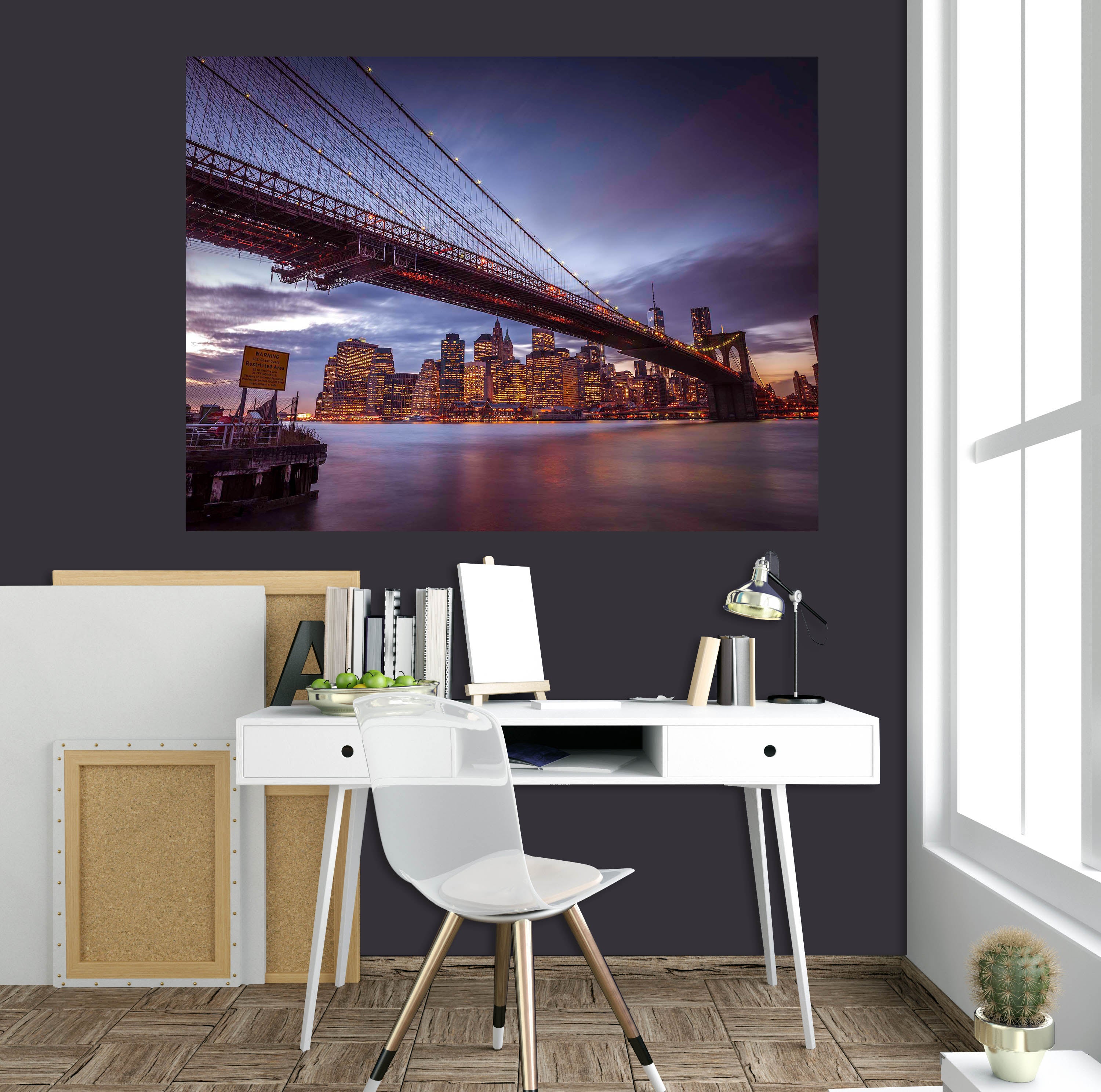 3D Bridge Across The Sea 027 Assaf Frank Wall Sticker