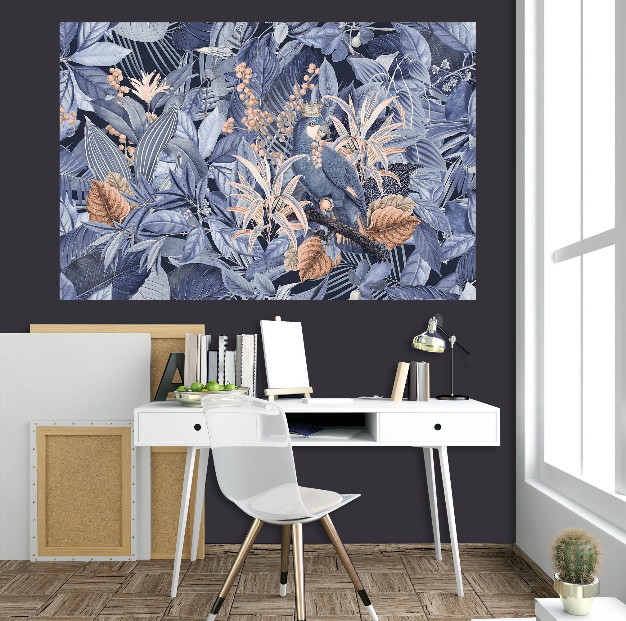 3D Night Forest 105 Andrea haase Wall Sticker