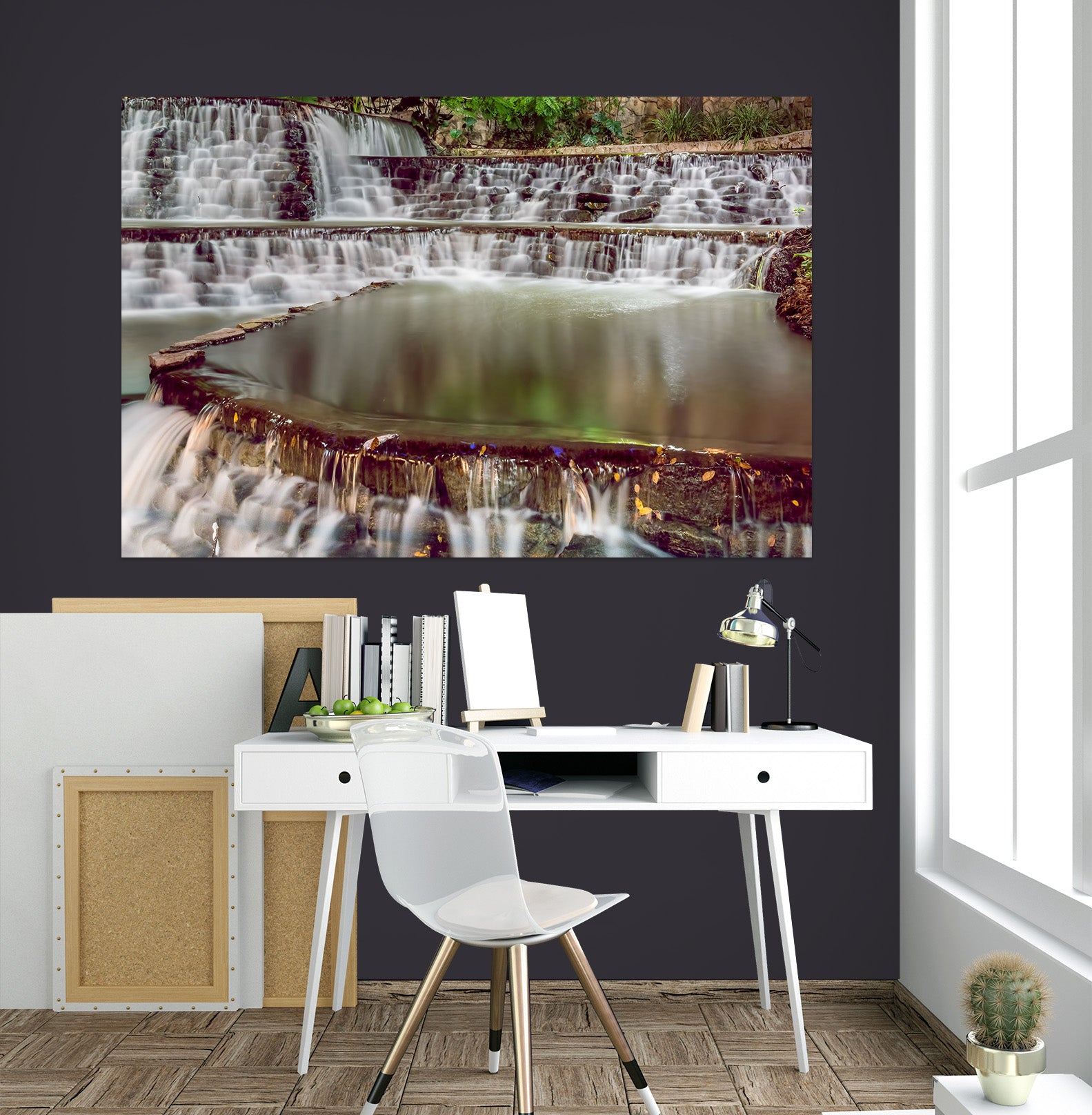 3D River Lake 4039 Beth Sheridan Wall Sticker