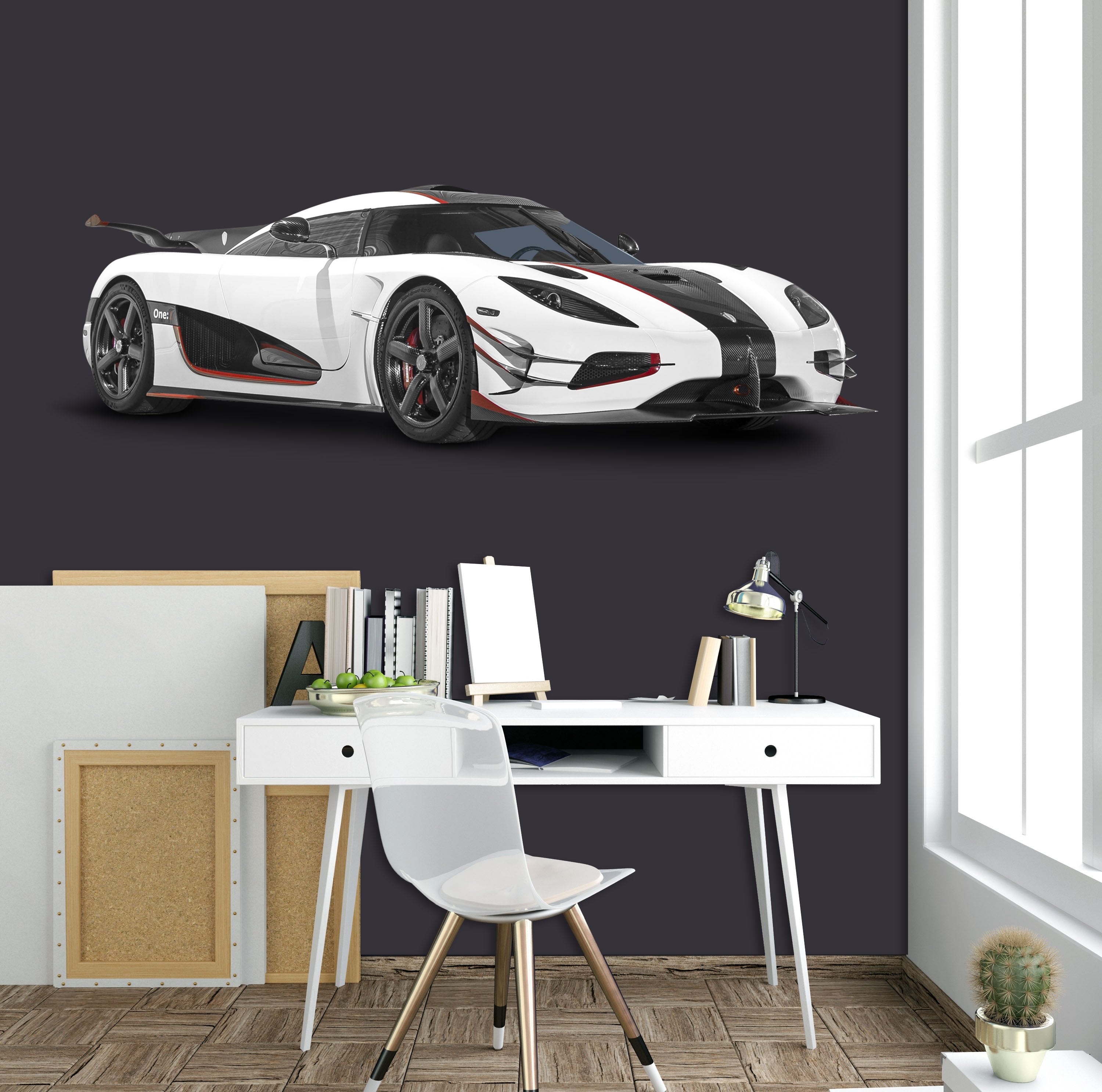 3D Königseg One Sports Car 0292 Vehicles Wallpaper AJ Wallpaper 