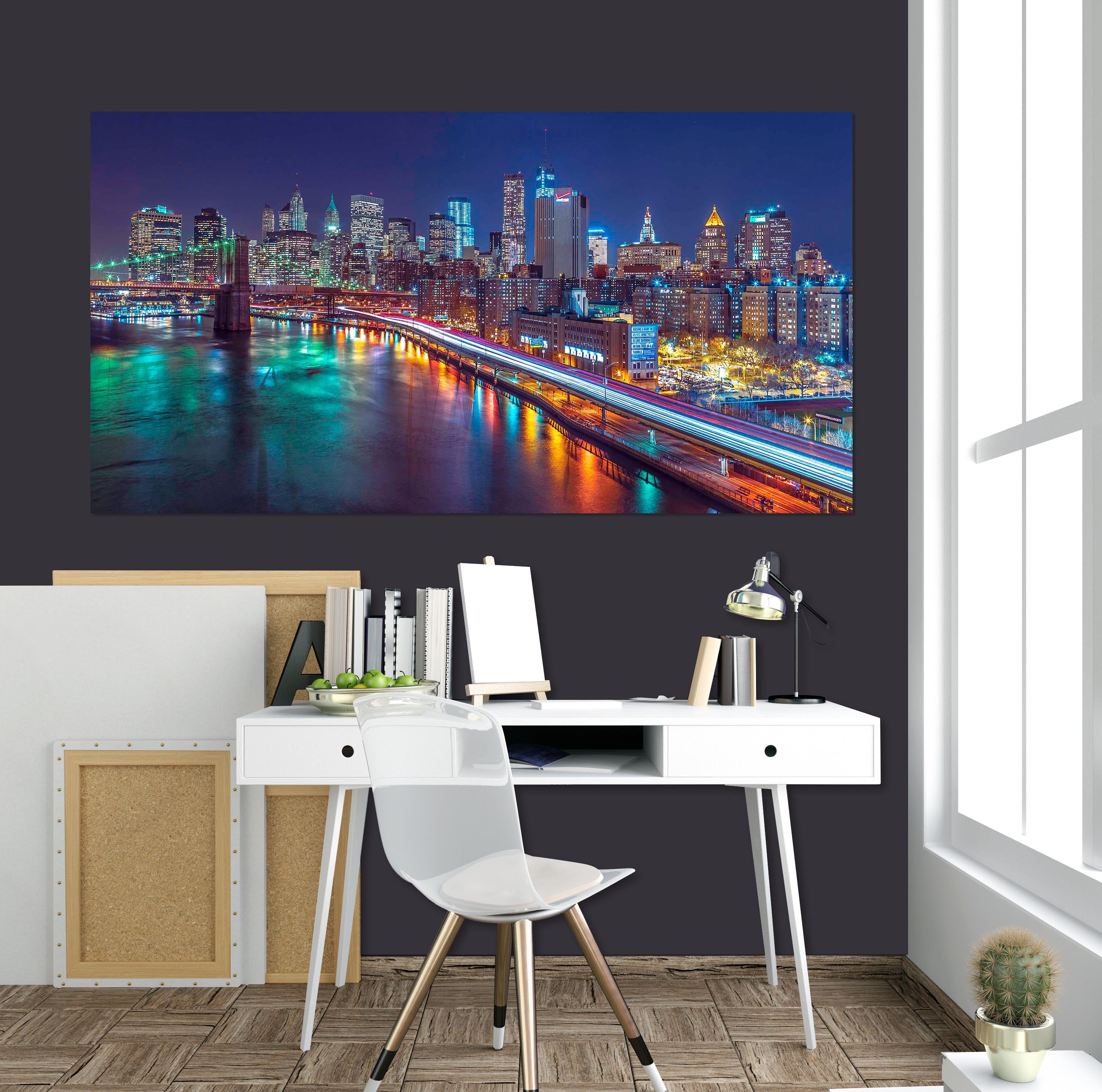 3D New York Lights 019 Assaf Frank Wall Sticker