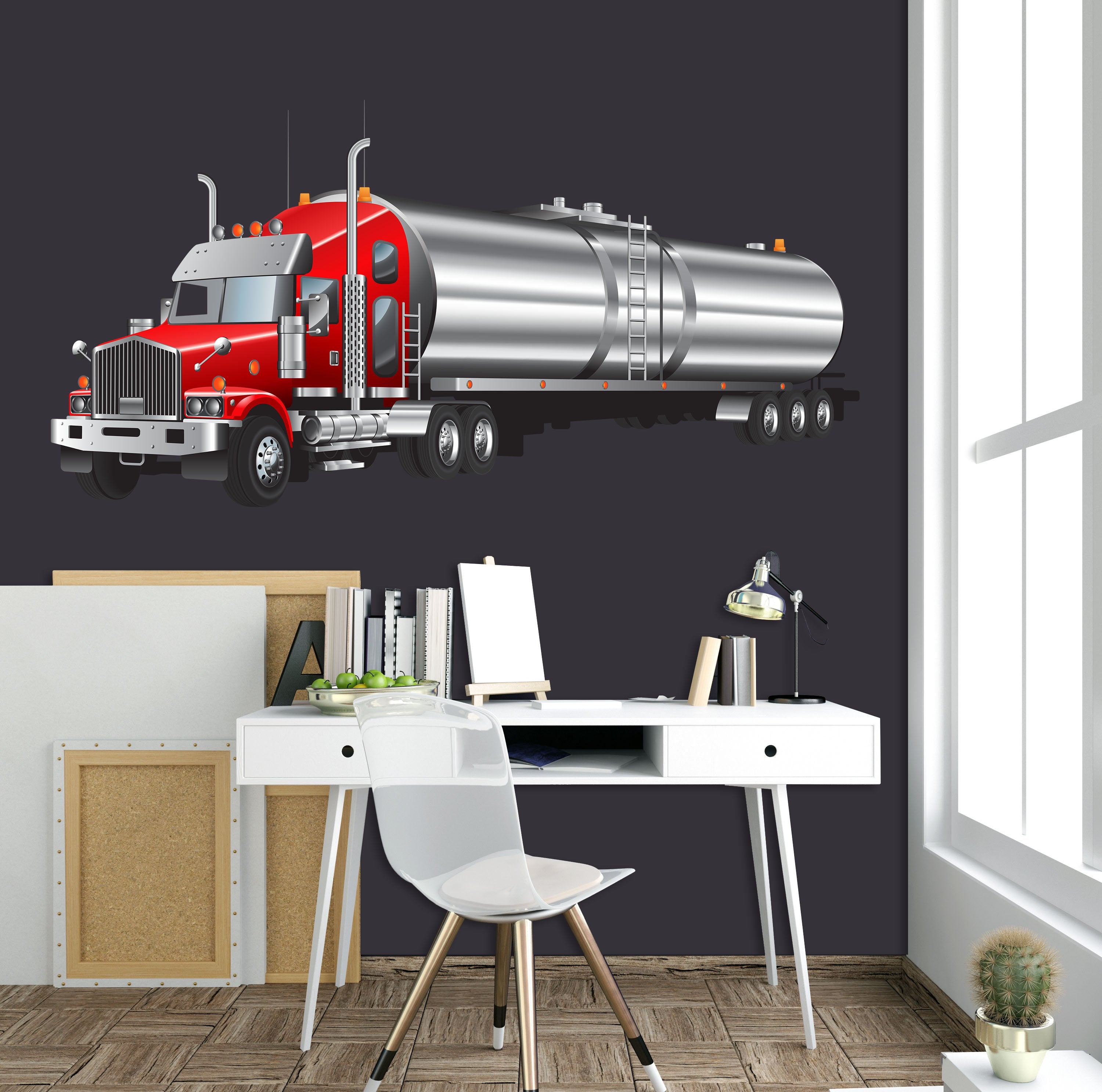 3D TANKER 0017 Vehicles Wallpaper AJ Wallpaper 