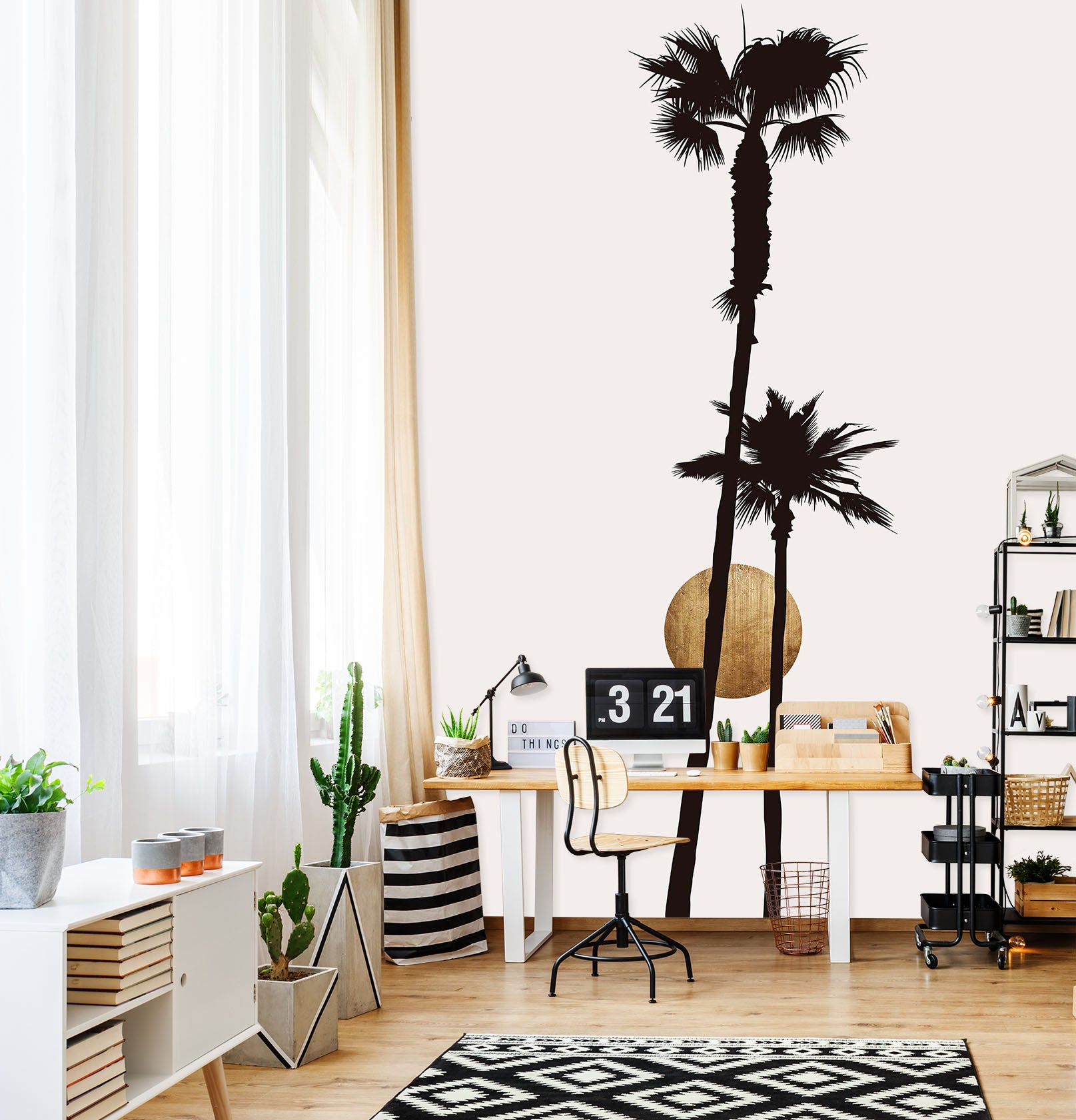 3D Coconut Tree 1494 Boris Draschoff Wall Mural Wall Murals