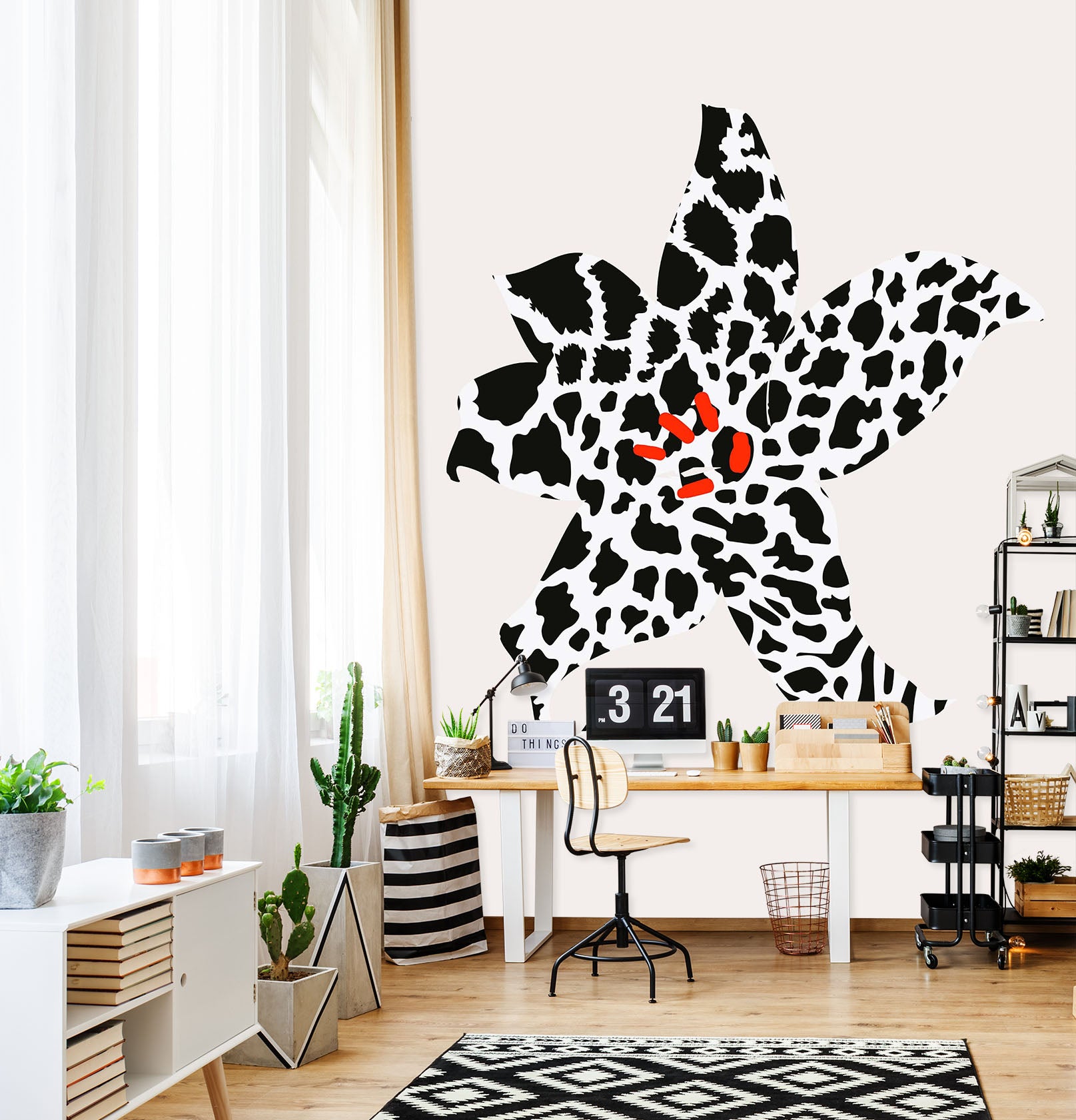 3D Five Stars 1547 Boris Draschoff Wall Mural Wall Murals