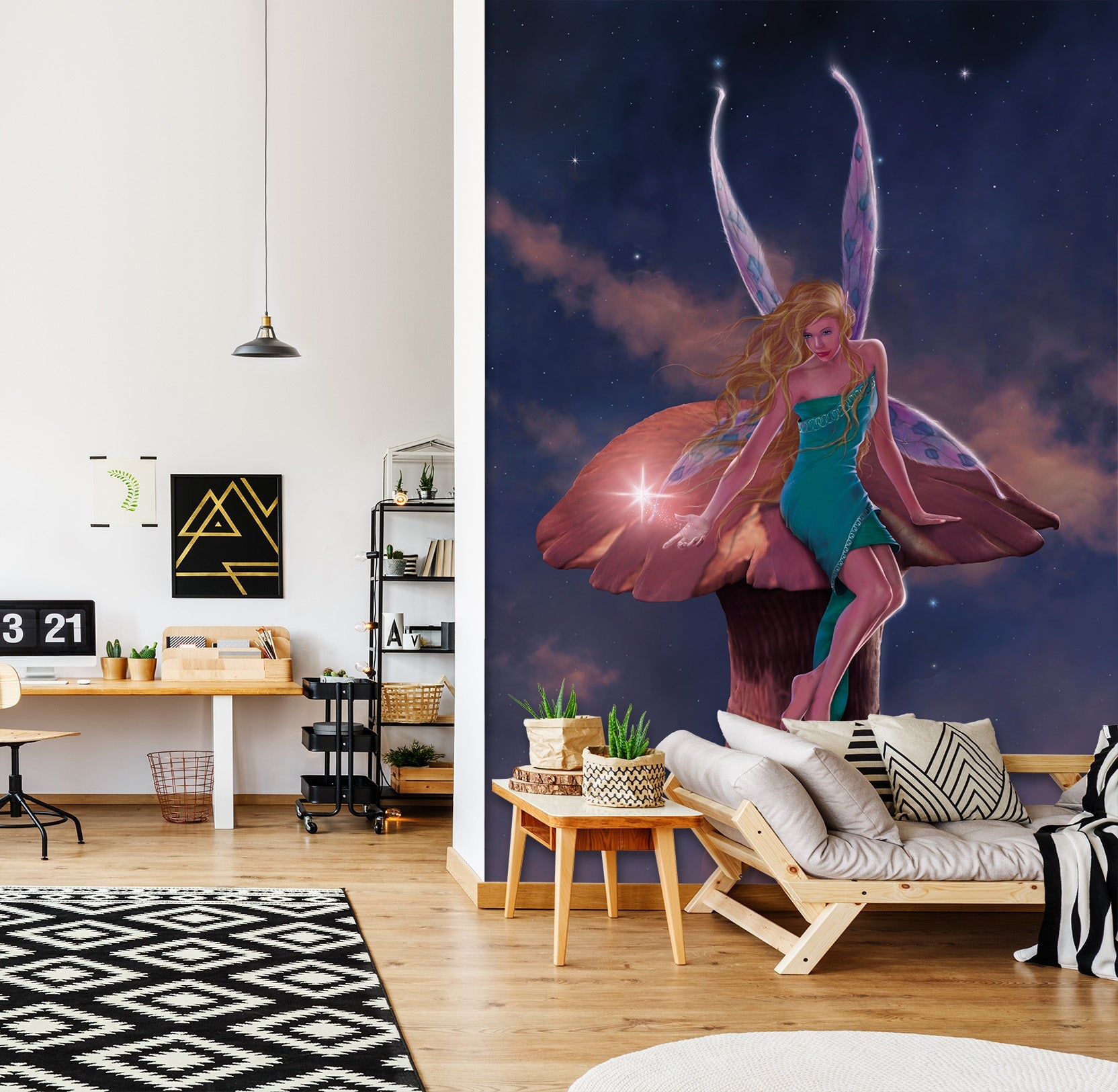 3D Elf Princess 1403 Wall Murals Exclusive Designer Vincent Wallpaper AJ Wallpaper 