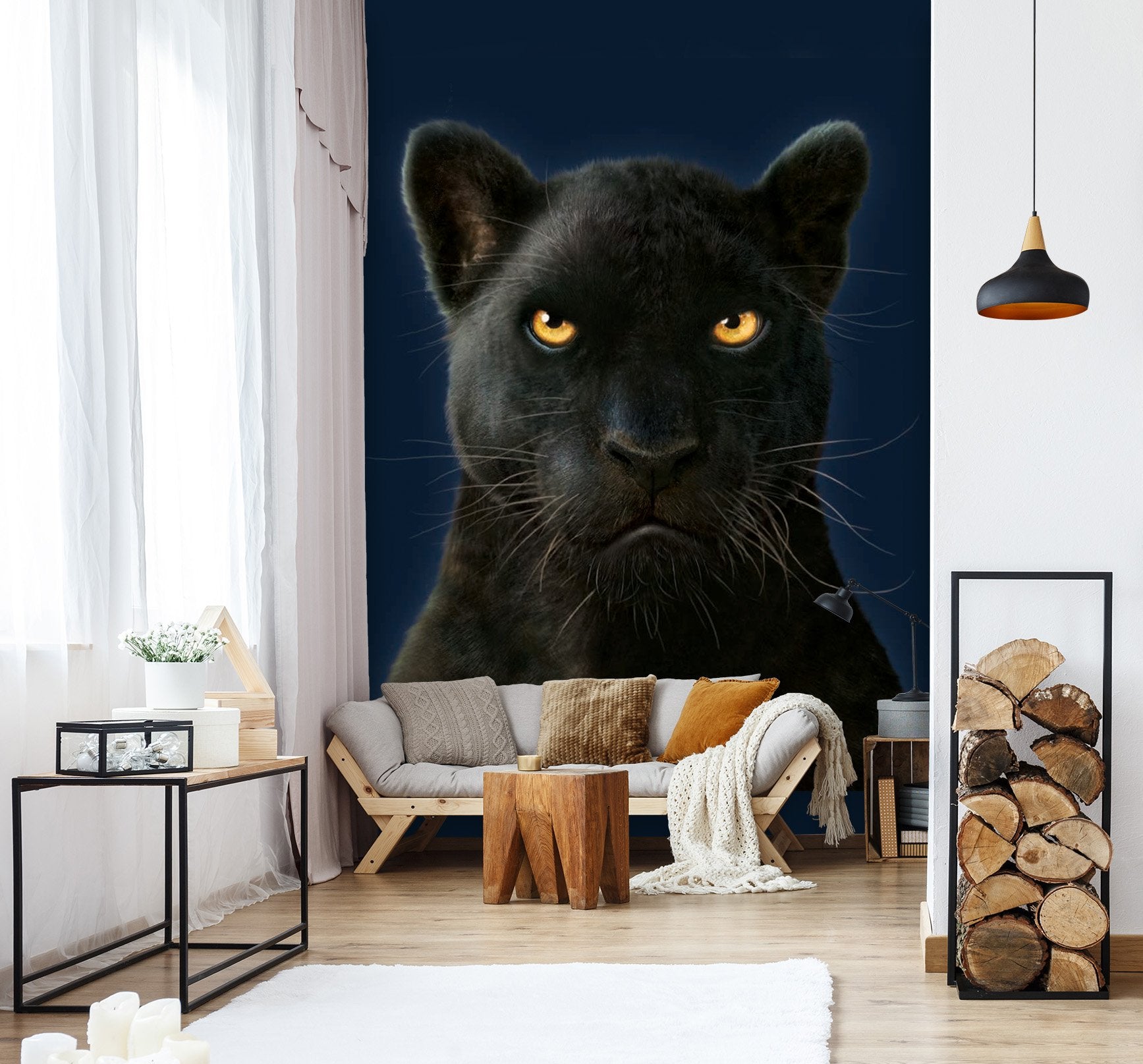 3D Amber Eye 1411 Wall Murals Exclusive Designer Vincent Wallpaper AJ Wallpaper 