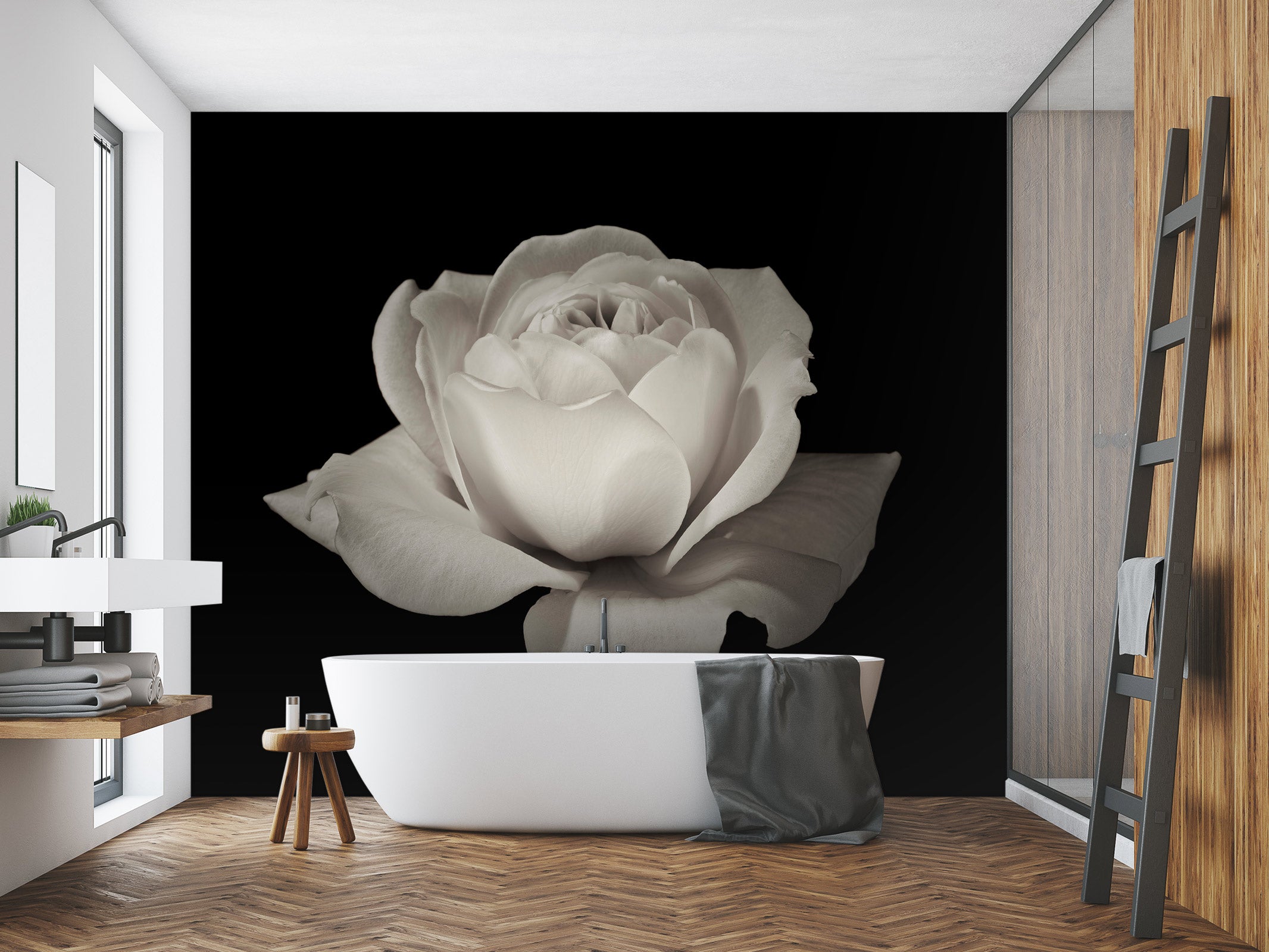 3D Elegant Rose 6208 Assaf Frank Wall Mural Wall Murals