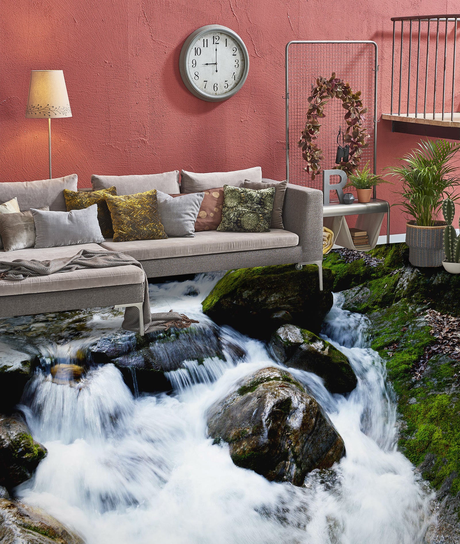 3D Torrential Water Impact 1194 Floor Mural  Wallpaper Murals Self-Adhesive Removable Print Epoxy