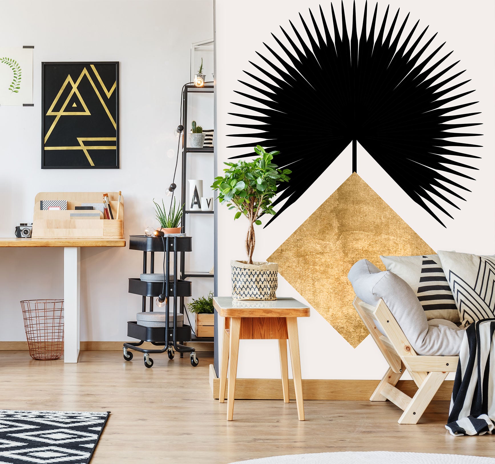 3D Geometric Patterns 1511 Boris Draschoff Wall Mural Wall Murals