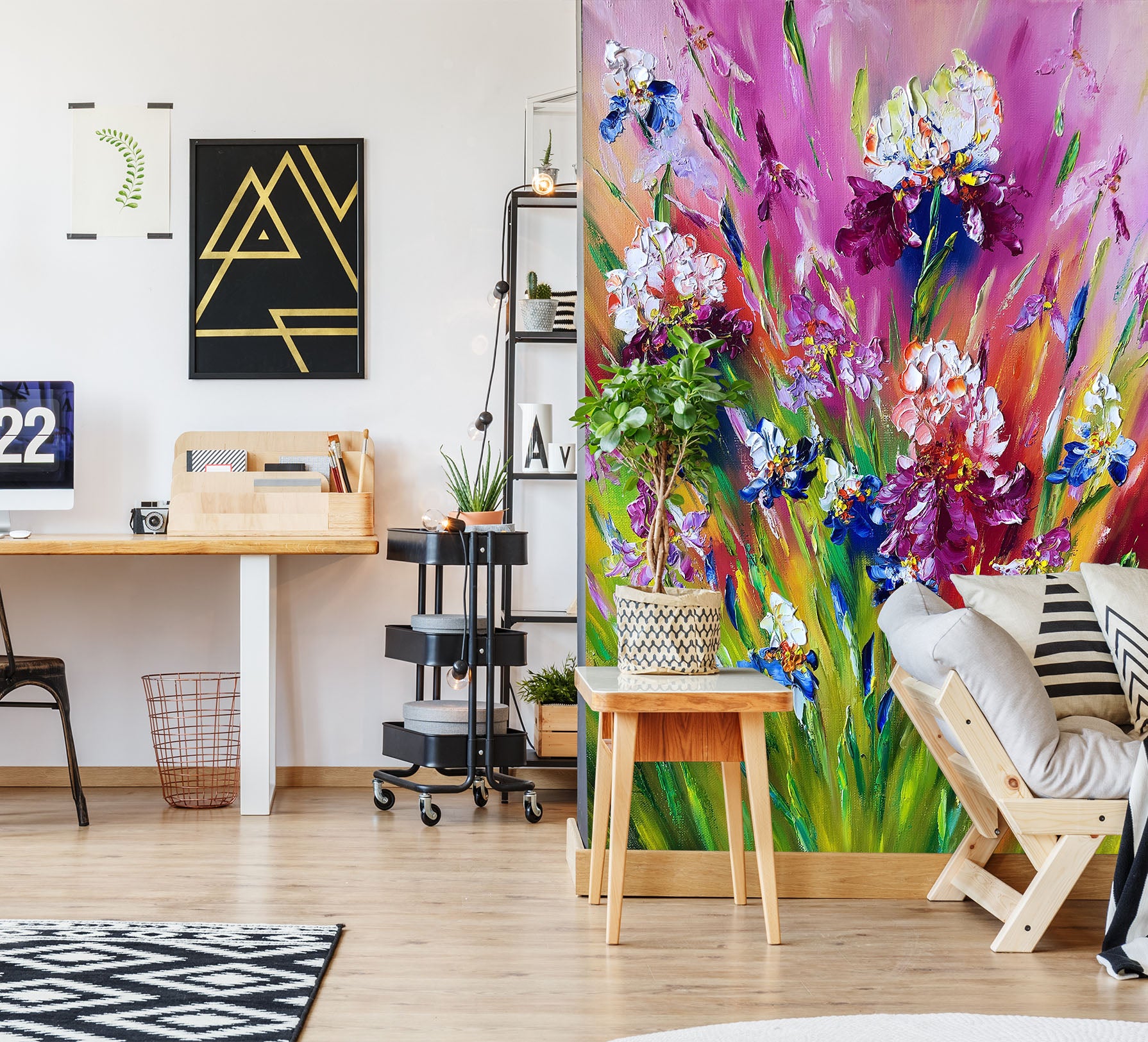 3D Flowers And Plants 303 Skromova Marina Wall Mural Wall Murals