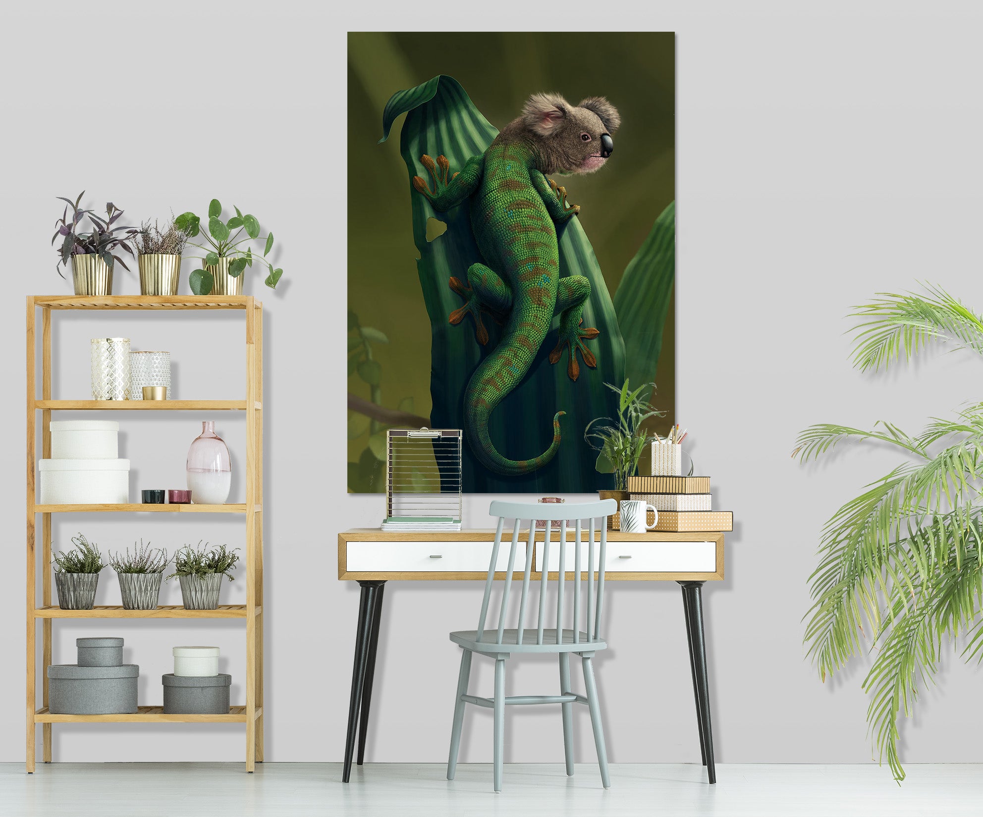 3D Gekoala 038 Vincent Hie Wall Sticker