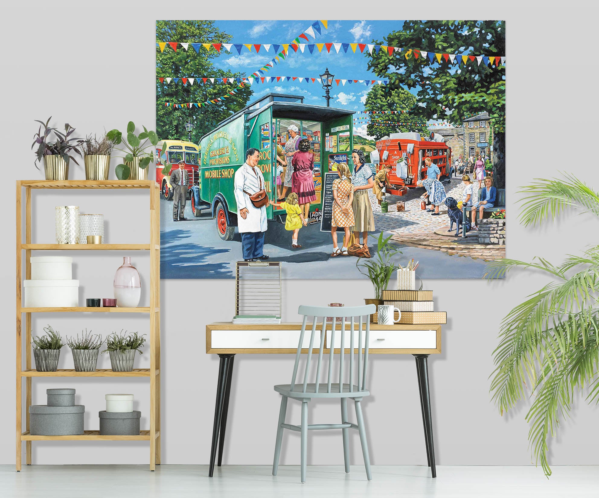 3D Shopping 050 Trevor Mitchell Wall Sticker