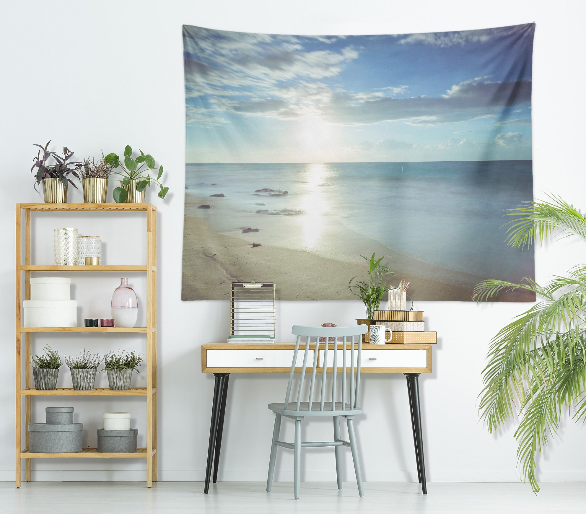 3D Seaside Sunshine 11671 Assaf Frank Tapestry Hanging Cloth Hang