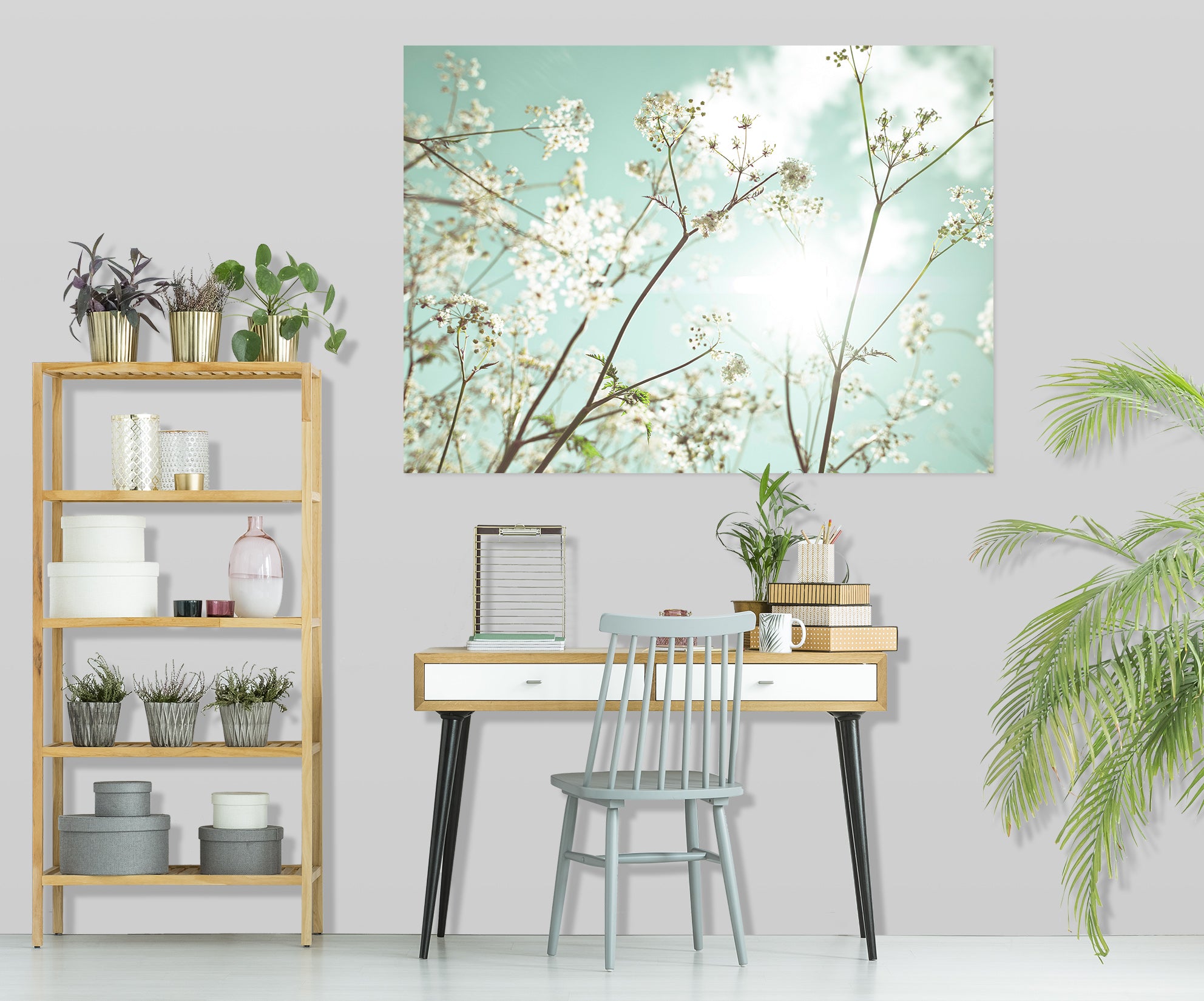 3D Sunshine Flower 017 Assaf Frank Wall Sticker