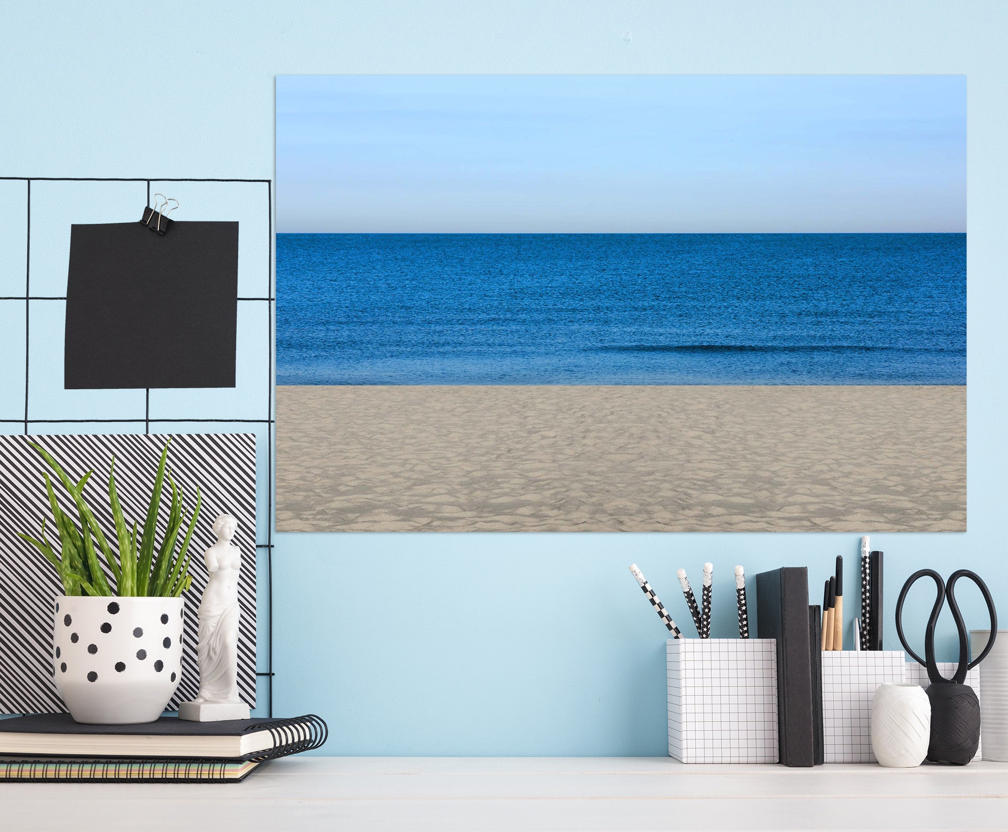 3D Sea Beach 153 Marco Carmassi Wall Sticker