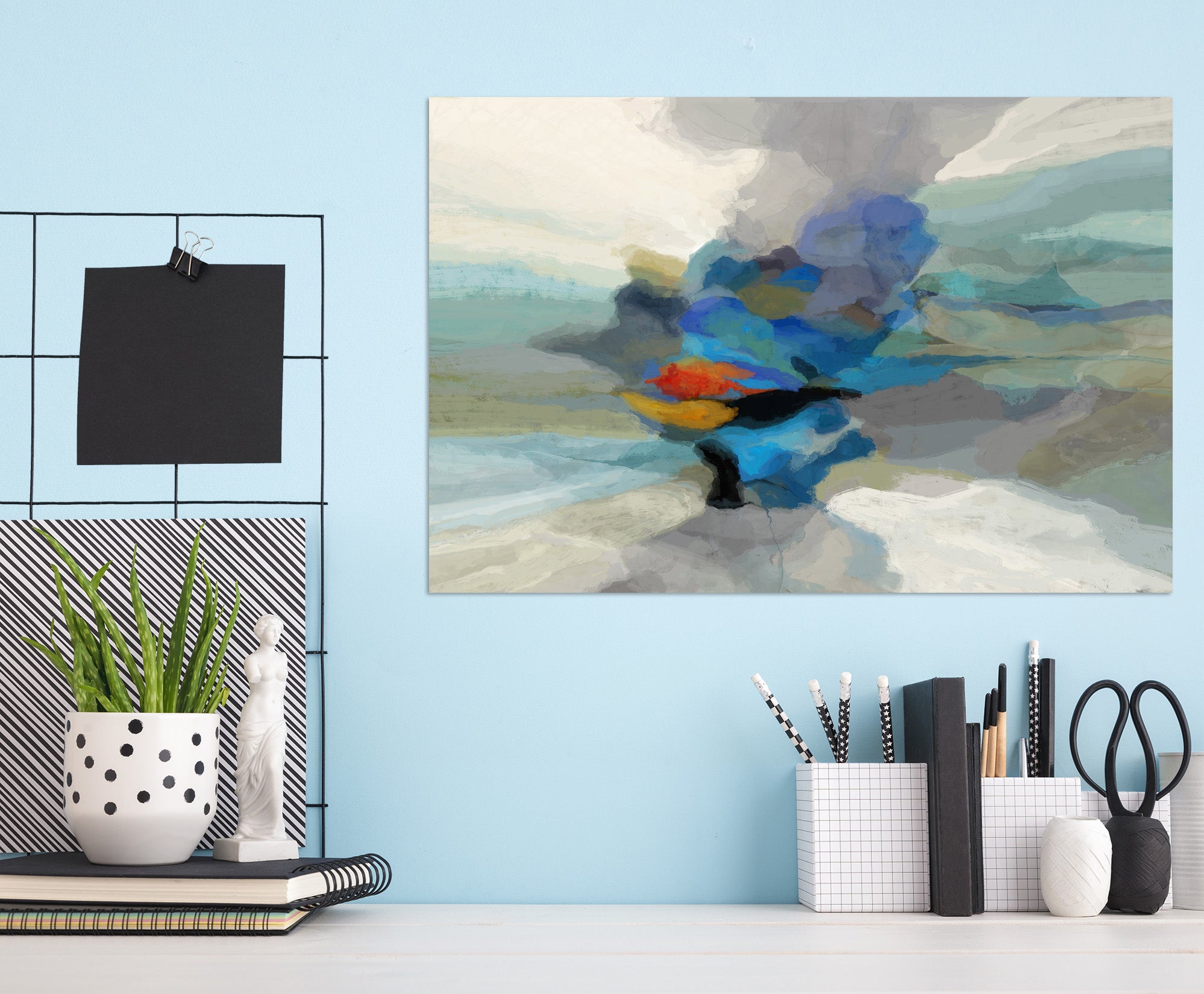 3D Color Splash 006 Michael Tienhaara Wall Sticker