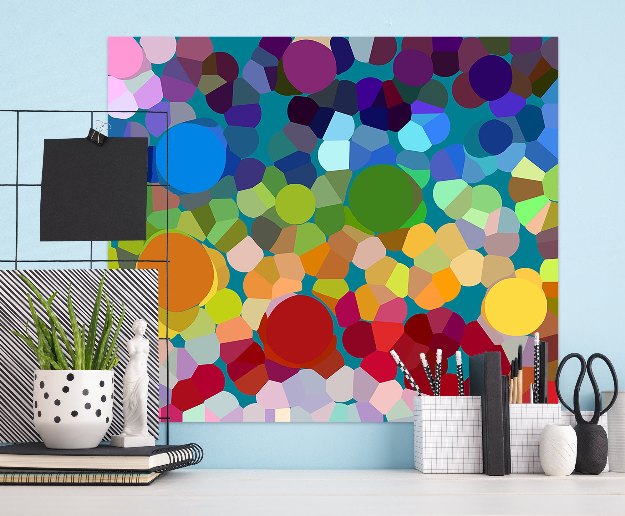 3D Colored Dreamland 71100 Shandra Smith Wall Sticker