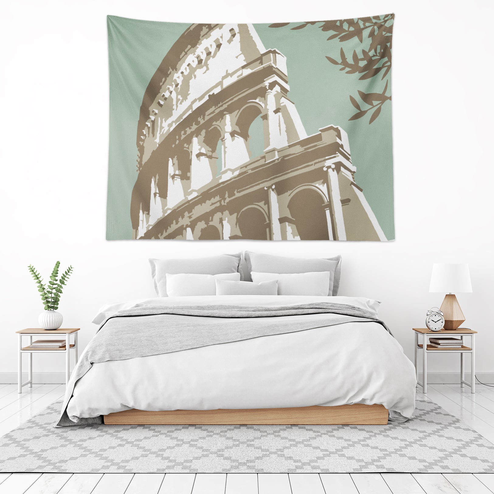 3D Roman Architecture 1015 Steve Read Tapestry Hanging Cloth Hang