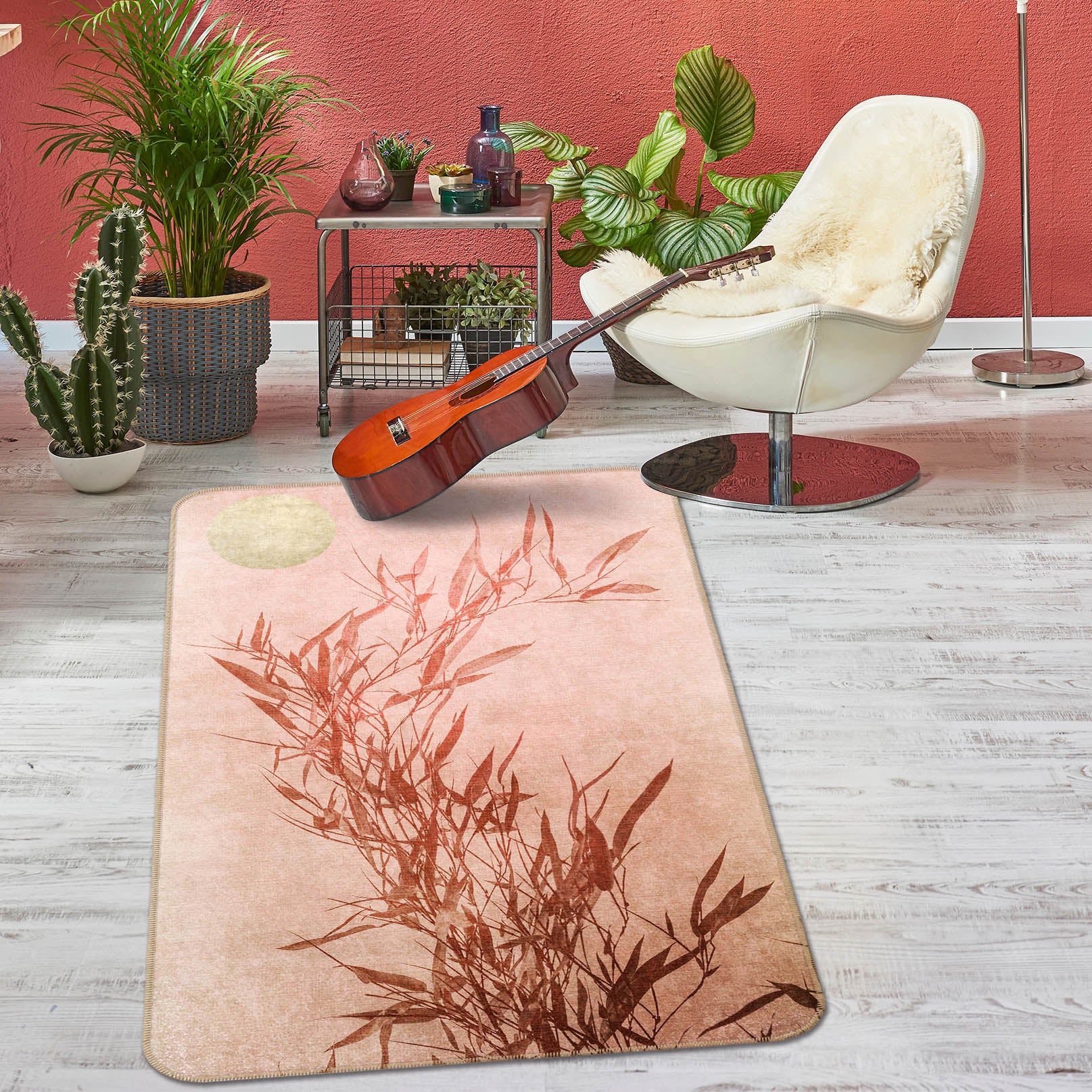 3D Sentimental Touch 1010 Boris Draschoff Rug Non Slip Rug Mat