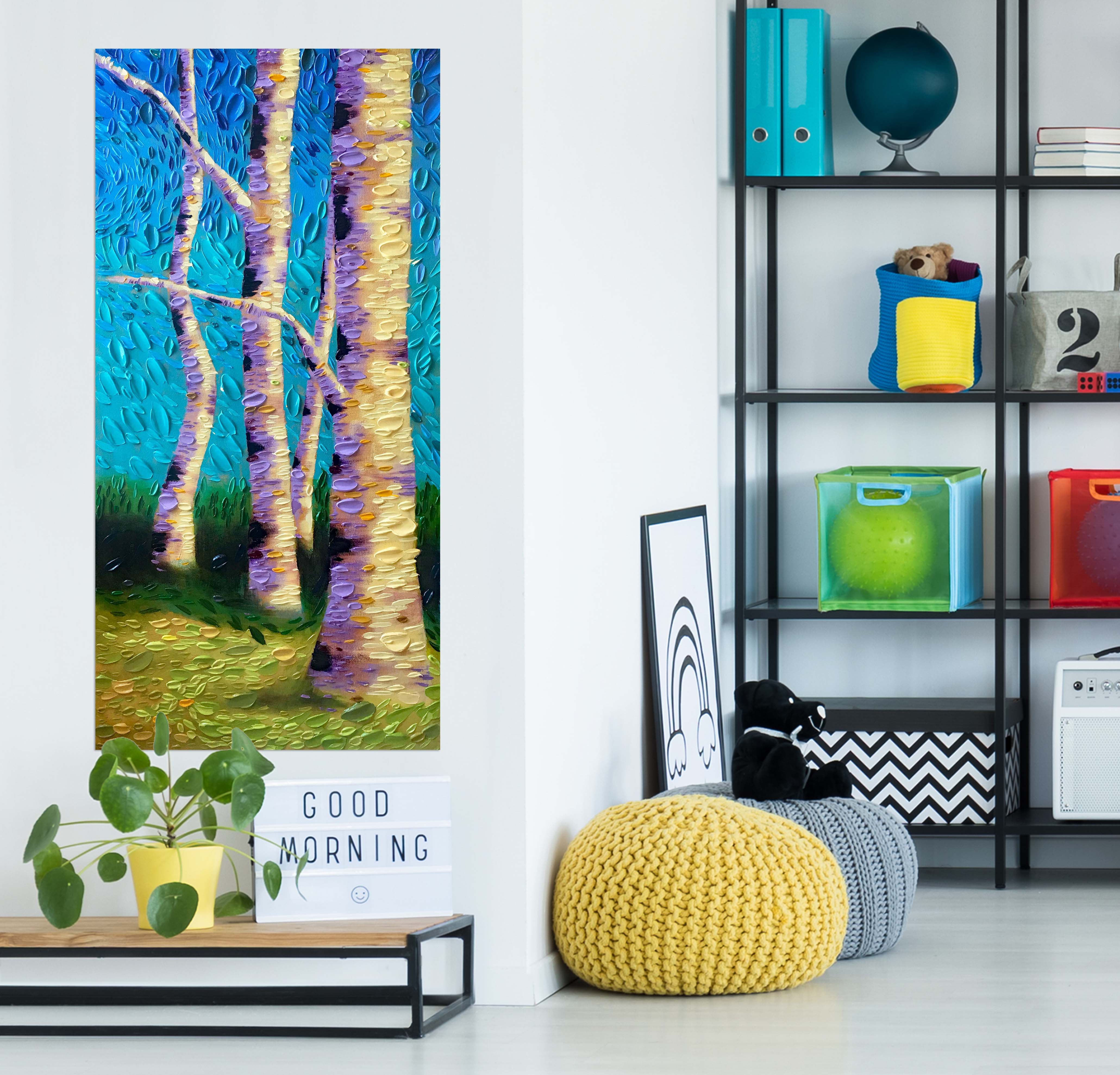 3D Garden Branches Mystery 037 Dena Tollefson Wall Sticker