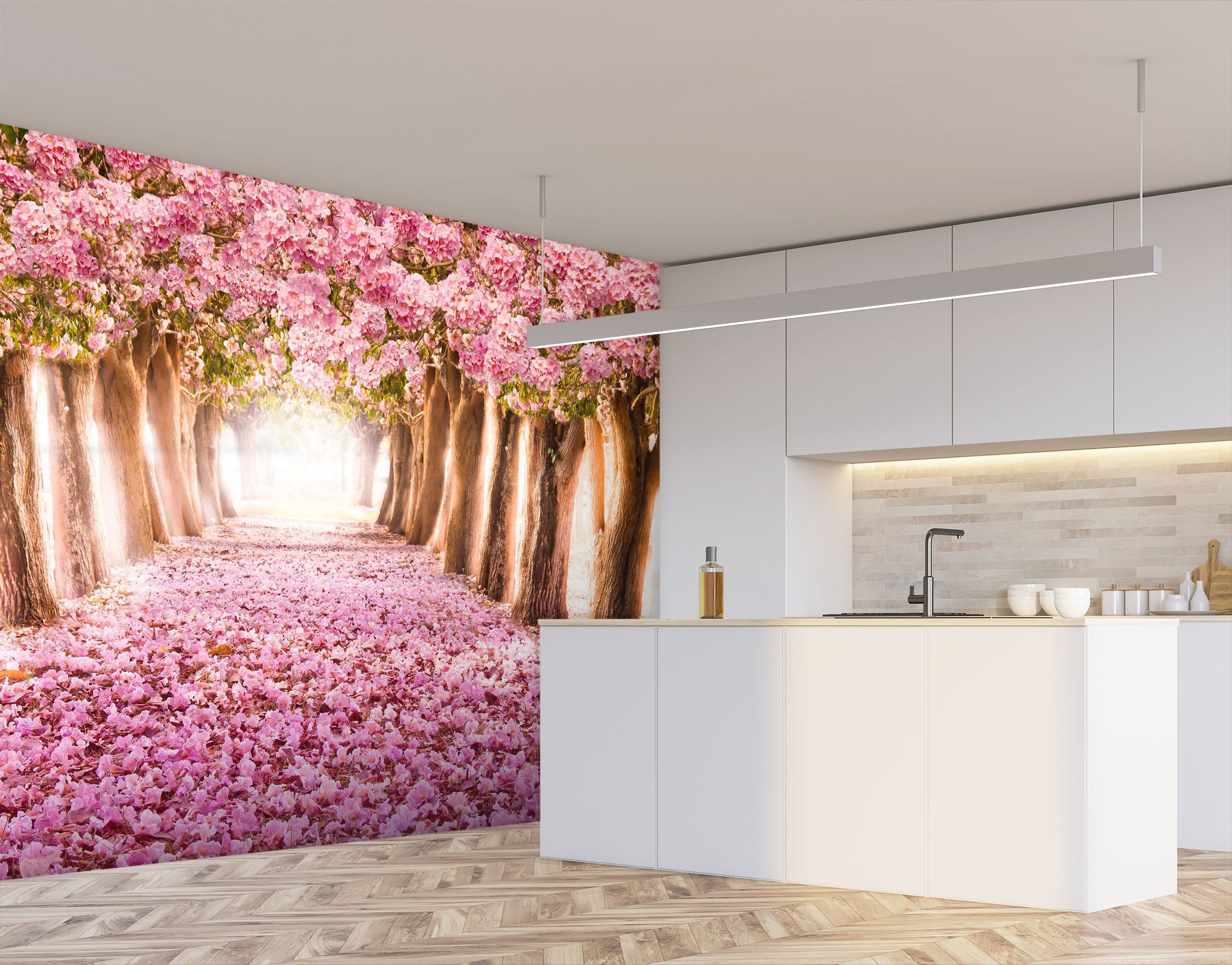 3D Cherry Blossom 148 Wall Murals