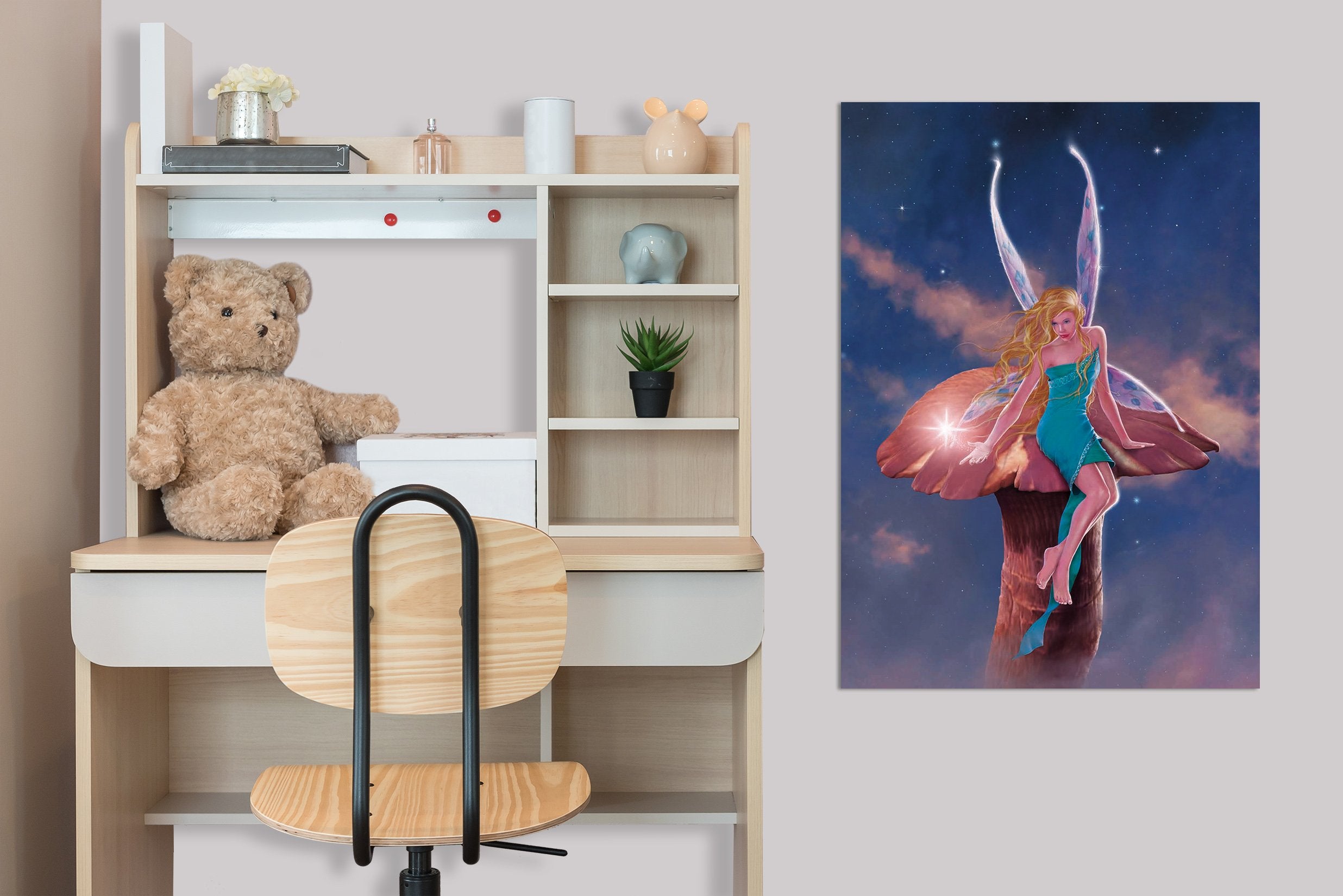 3D A Fairy's Wish 003 Vincent Hie Wall Sticker Wallpaper AJ Wallpaper 2 