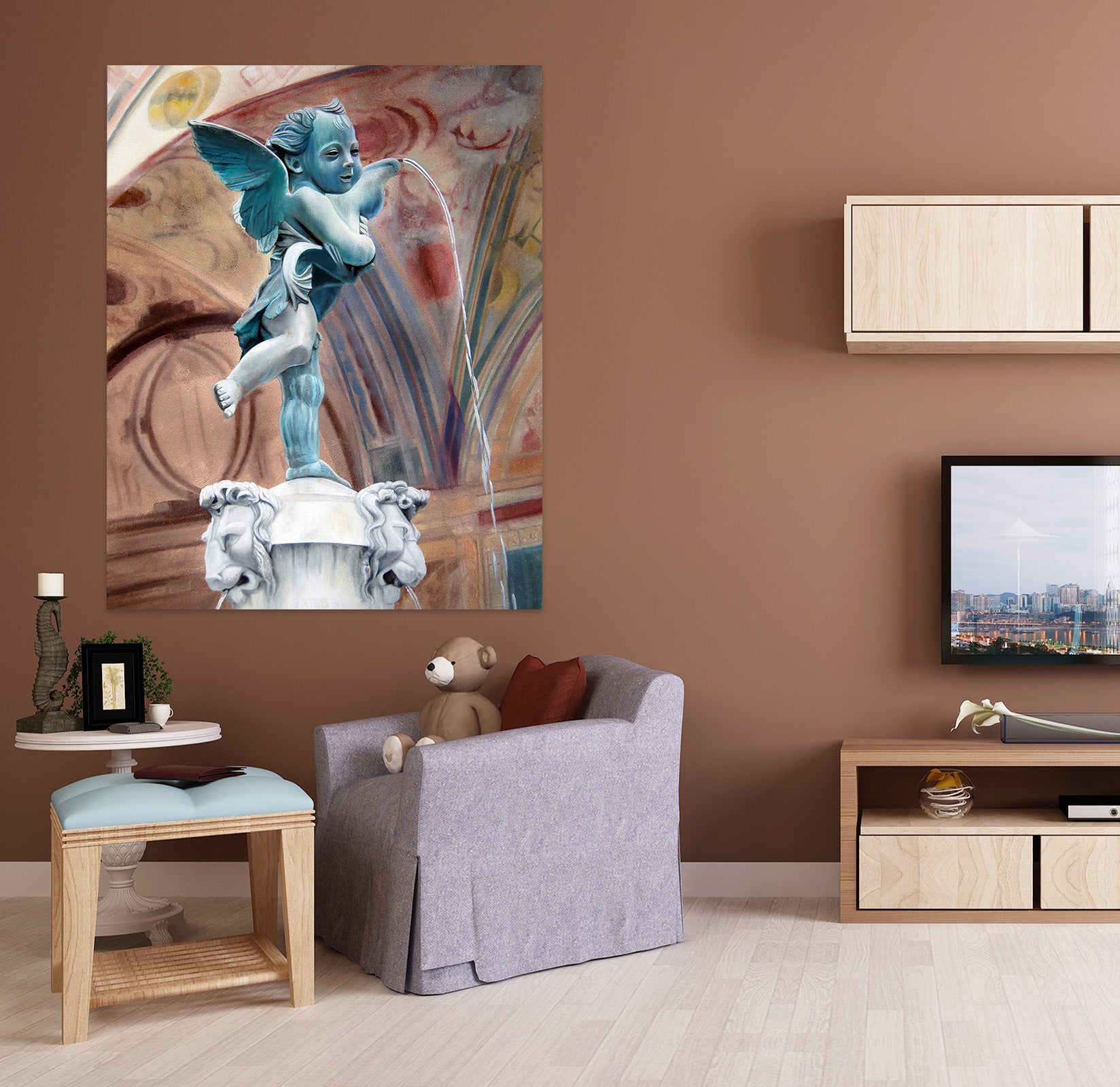 3D Statue 110130 Matthew Holden Bates Wall Sticker