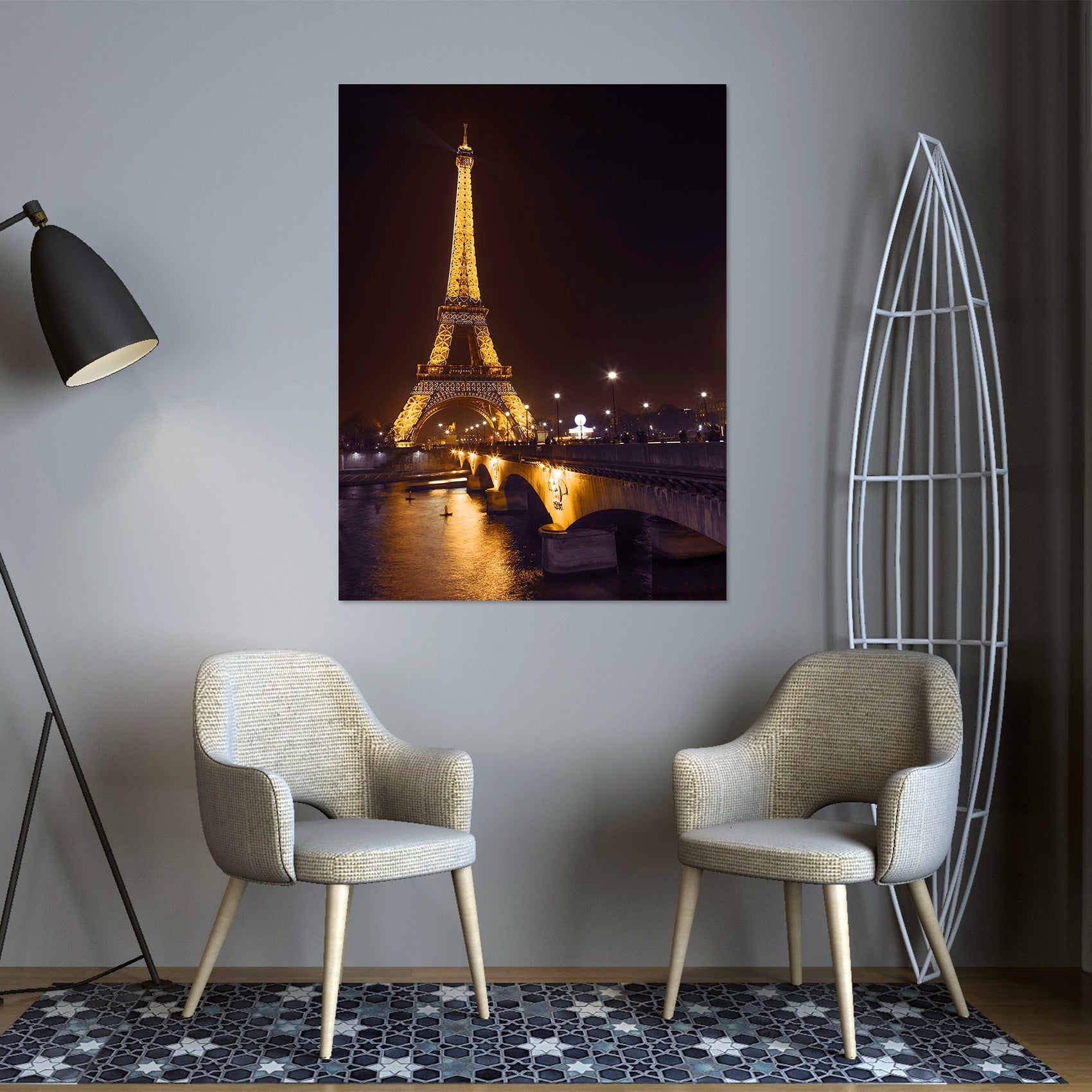 3D Paris 002 Assaf Frank Wall Sticker