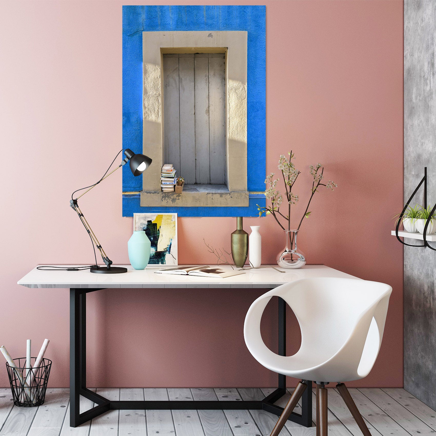 3D Town Door 002 Marco Carmassi Wall Sticker