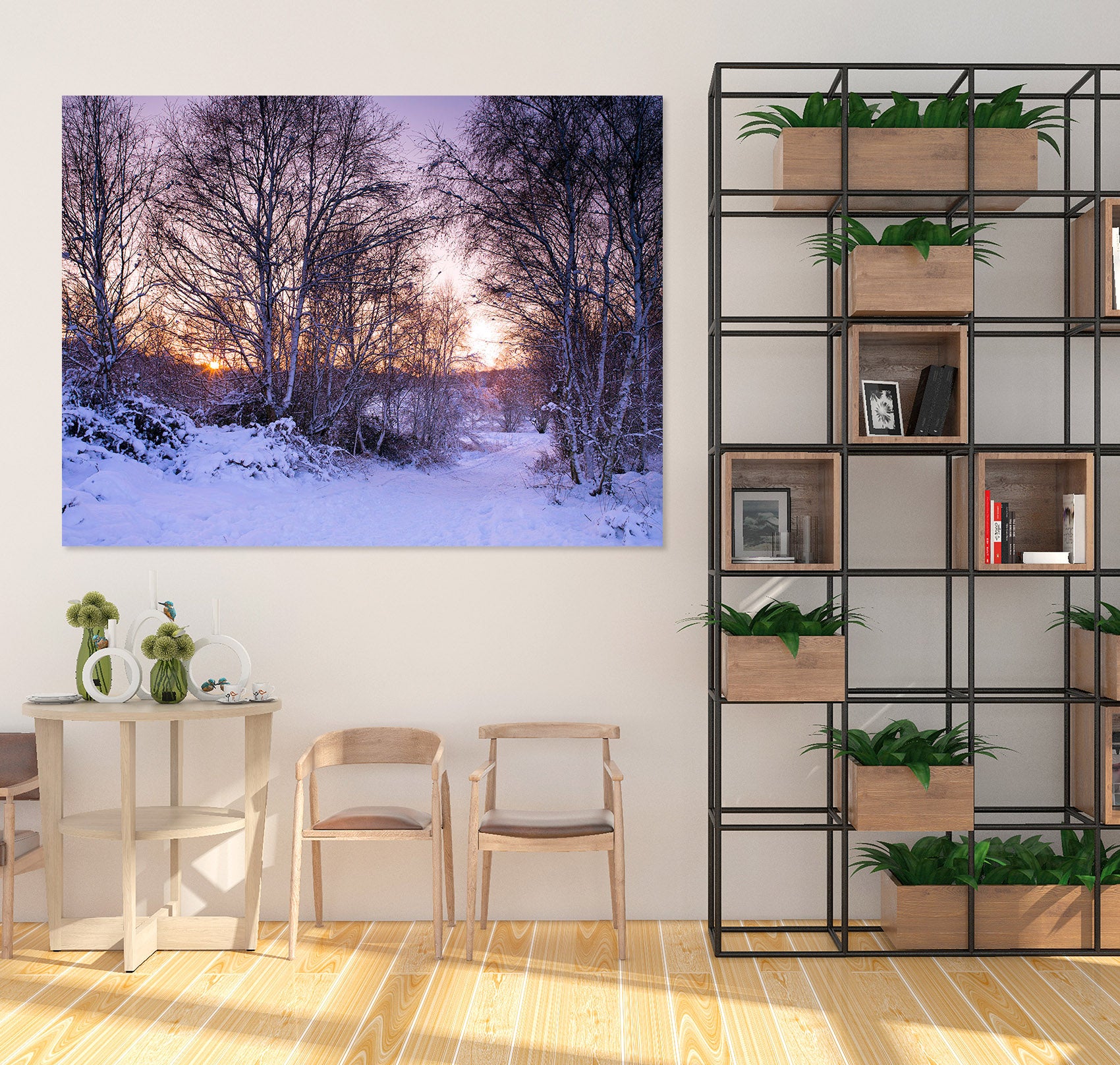 3D Snow Forest 014 Assaf Frank Wall Sticker