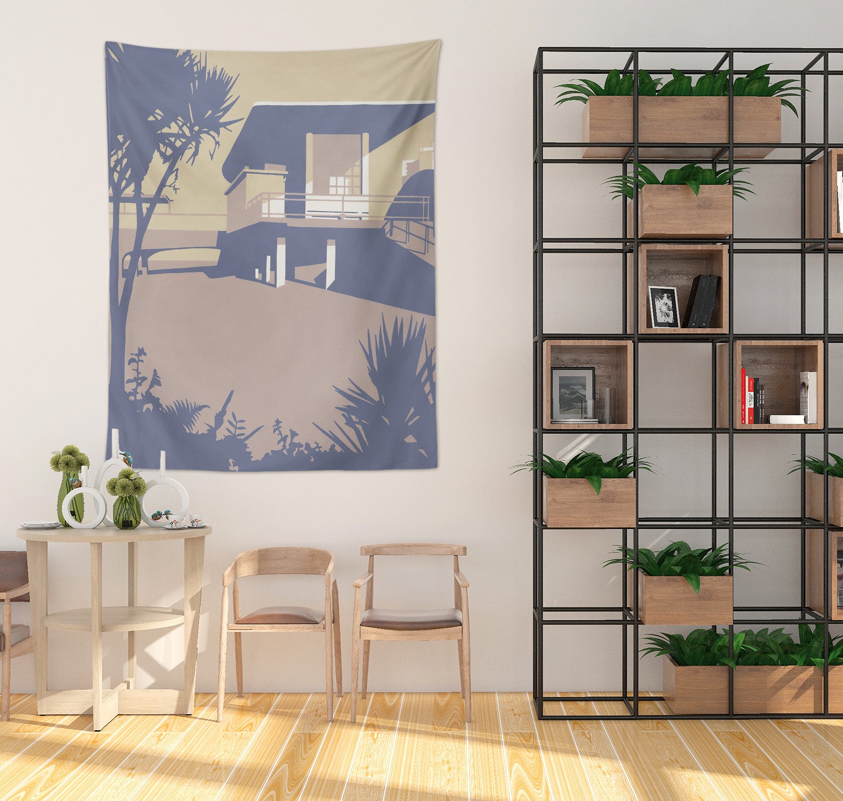 3D Beach Pavilion 5315 Steve Read Tapestry Hanging Cloth Hang