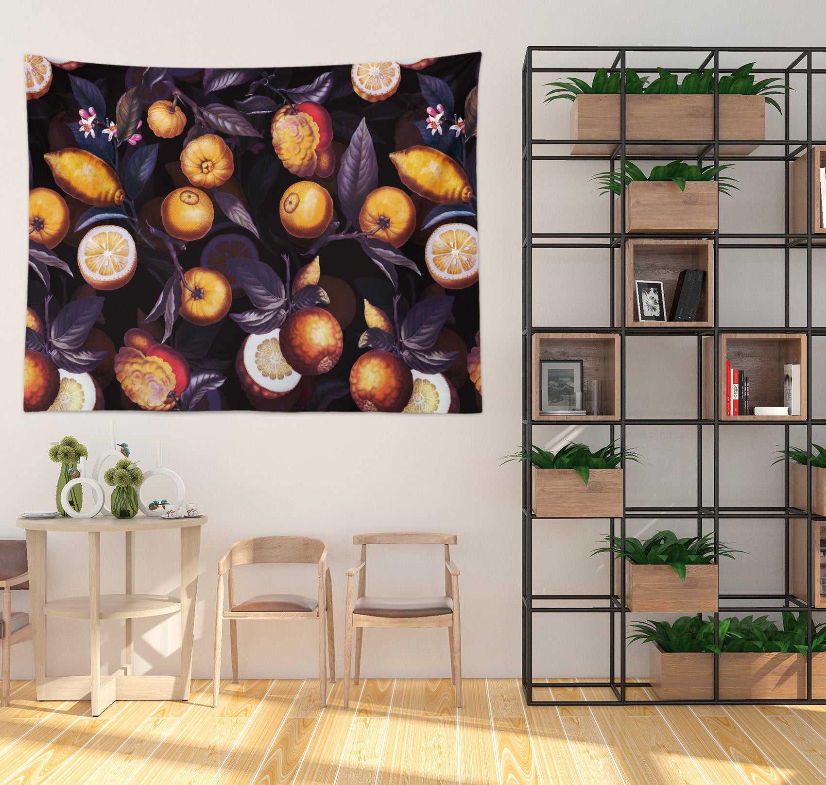 3D Lemon Fruit 5336 Uta Naumann Tapestry Hanging Cloth Hang