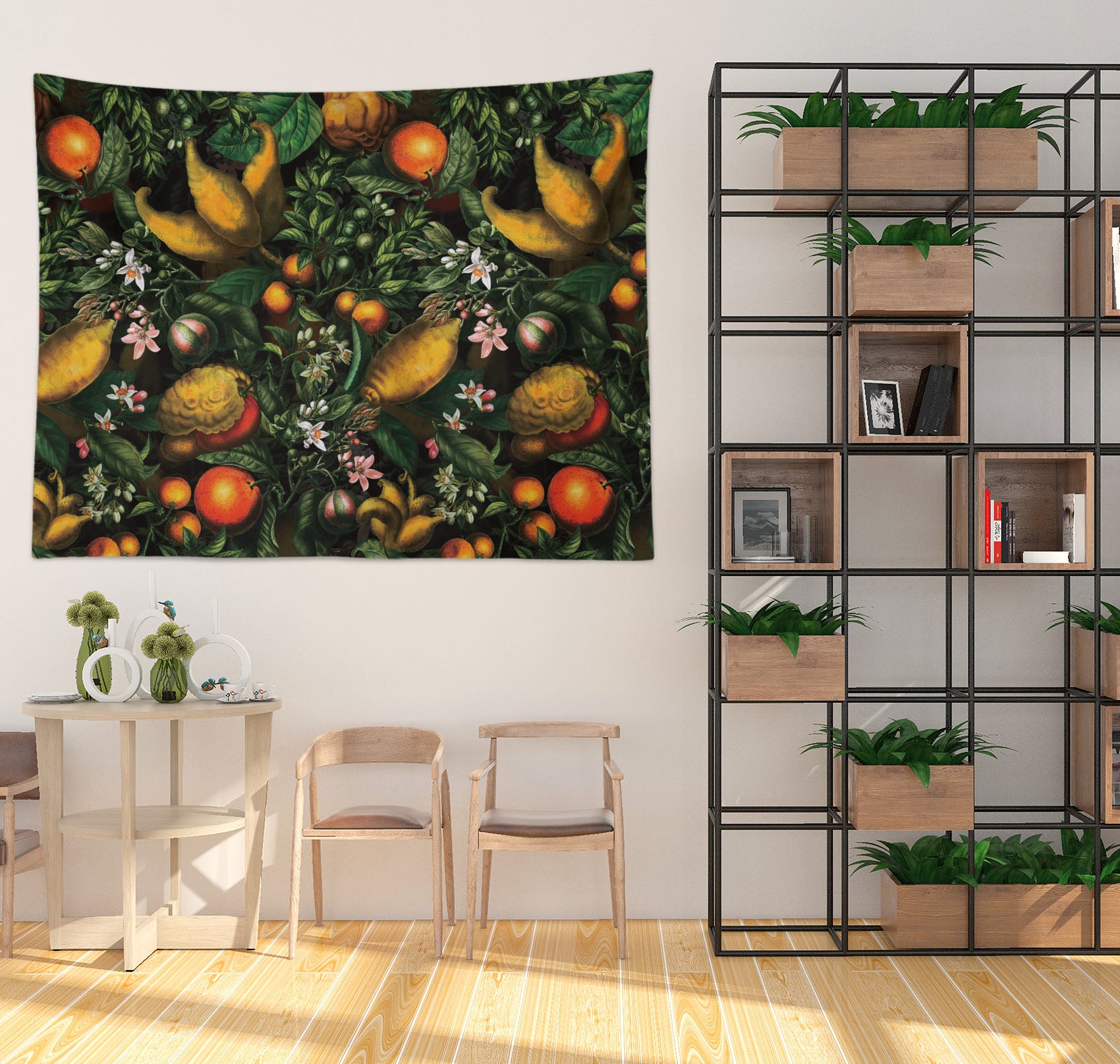 3D Fruit Orange 5305 Uta Naumann Tapestry Hanging Cloth Hang