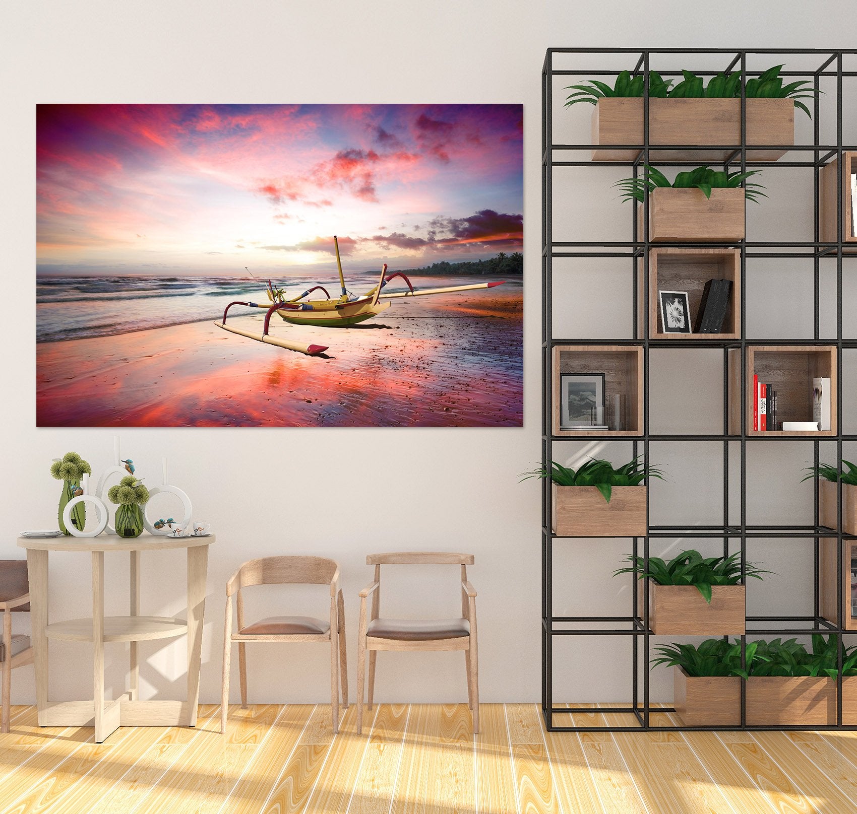 3D Airplane Sunset 132 Marco Carmassi Wall Sticker Wallpaper AJ Wallpaper 2 