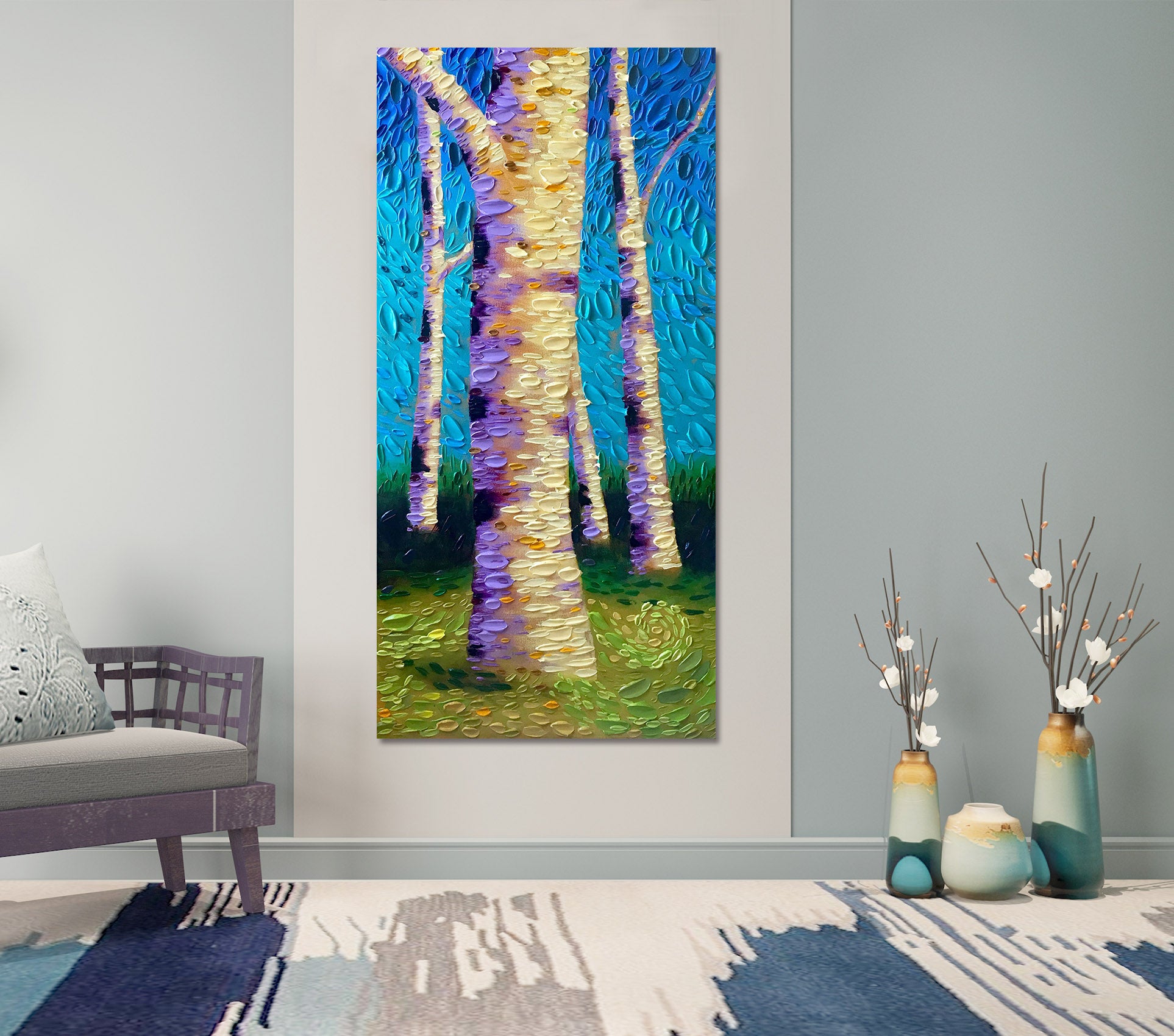 3D Garden Branches Mystery 036 Dena Tollefson Wall Sticker