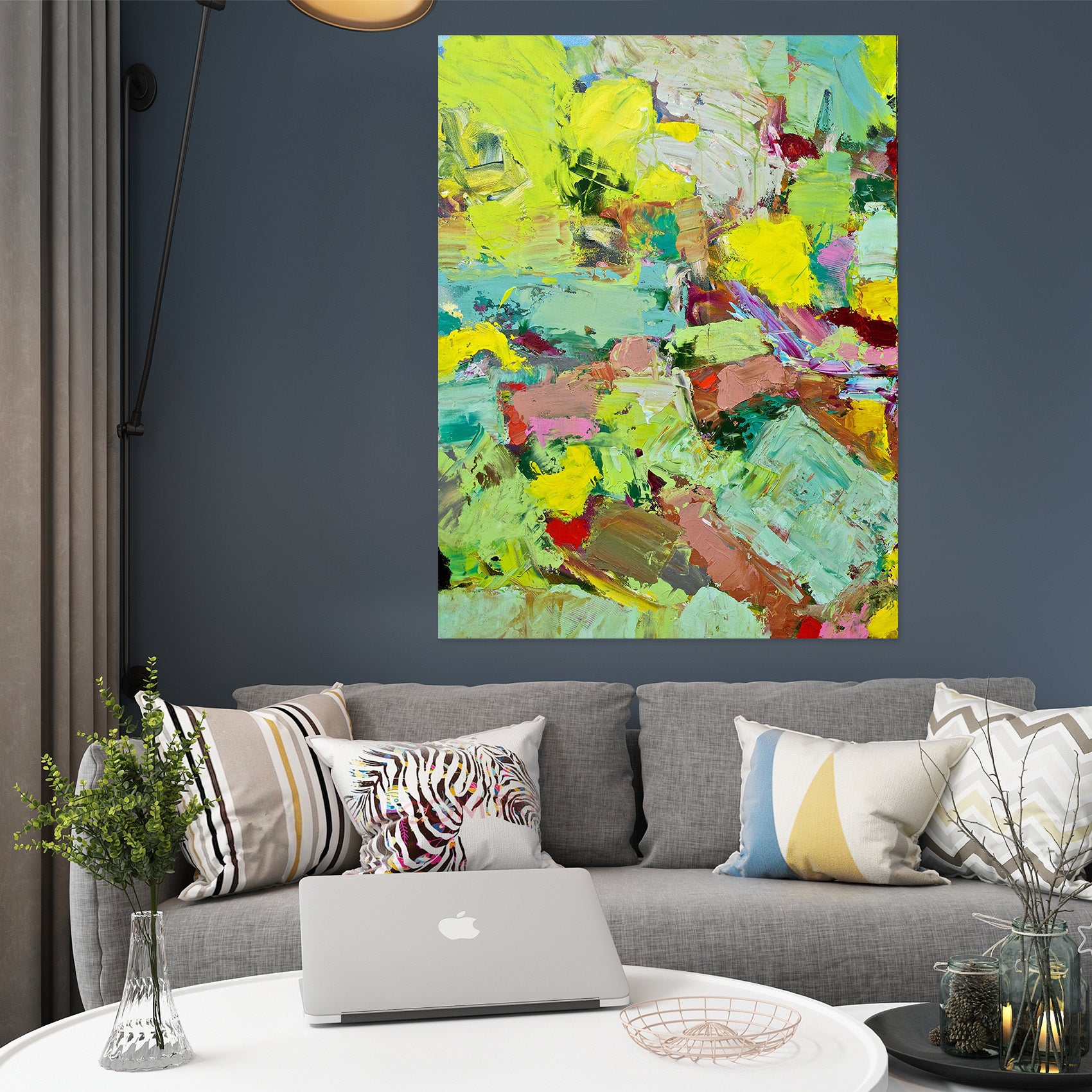 3D Light Rays 270 Allan P. Friedlander Wall Sticker