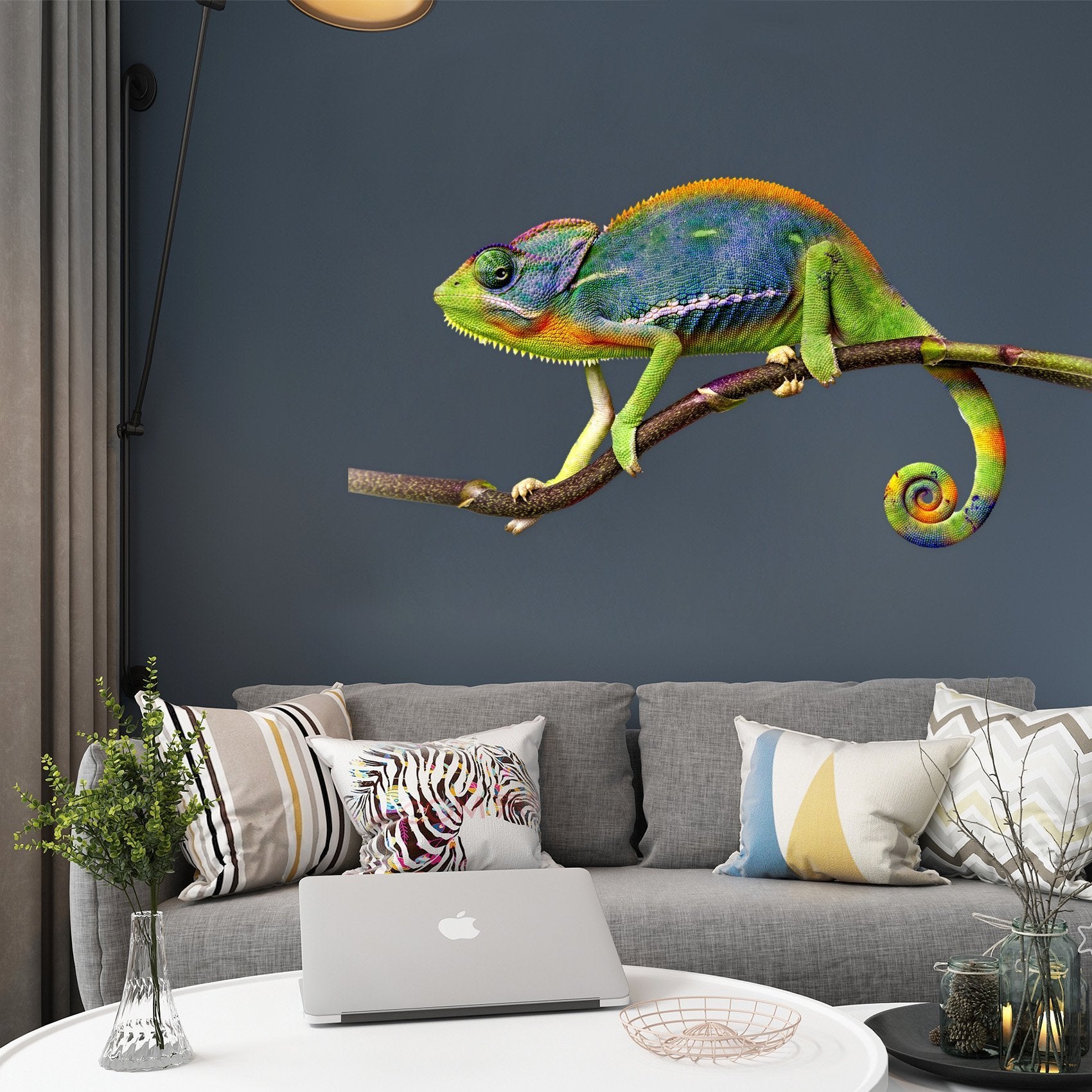 3D Lizard 049 Animals Wall Stickers Wallpaper AJ Wallpaper 
