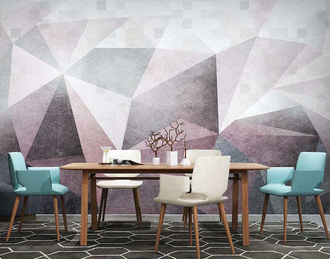 3D Irregular Wall WG055 Wall Murals